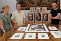 La Casa Museo Unamuno recibe una serie de trabajos artísticos inspirados en la figura de Miguel de Unamuno