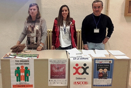 Cerca de 600 miembros de la Universidad de Salamanca demuestran su solidaridad en el Día del Donante Universitario