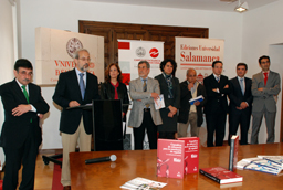 El rector presenta el proyecto didáctico para la enseñanza del español como lengua extranjera de ‘Español ELElab Universidad de Salamanca’