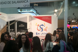 La Universidad de Salamanca presenta su amplia oferta formativa en la Feria AULA