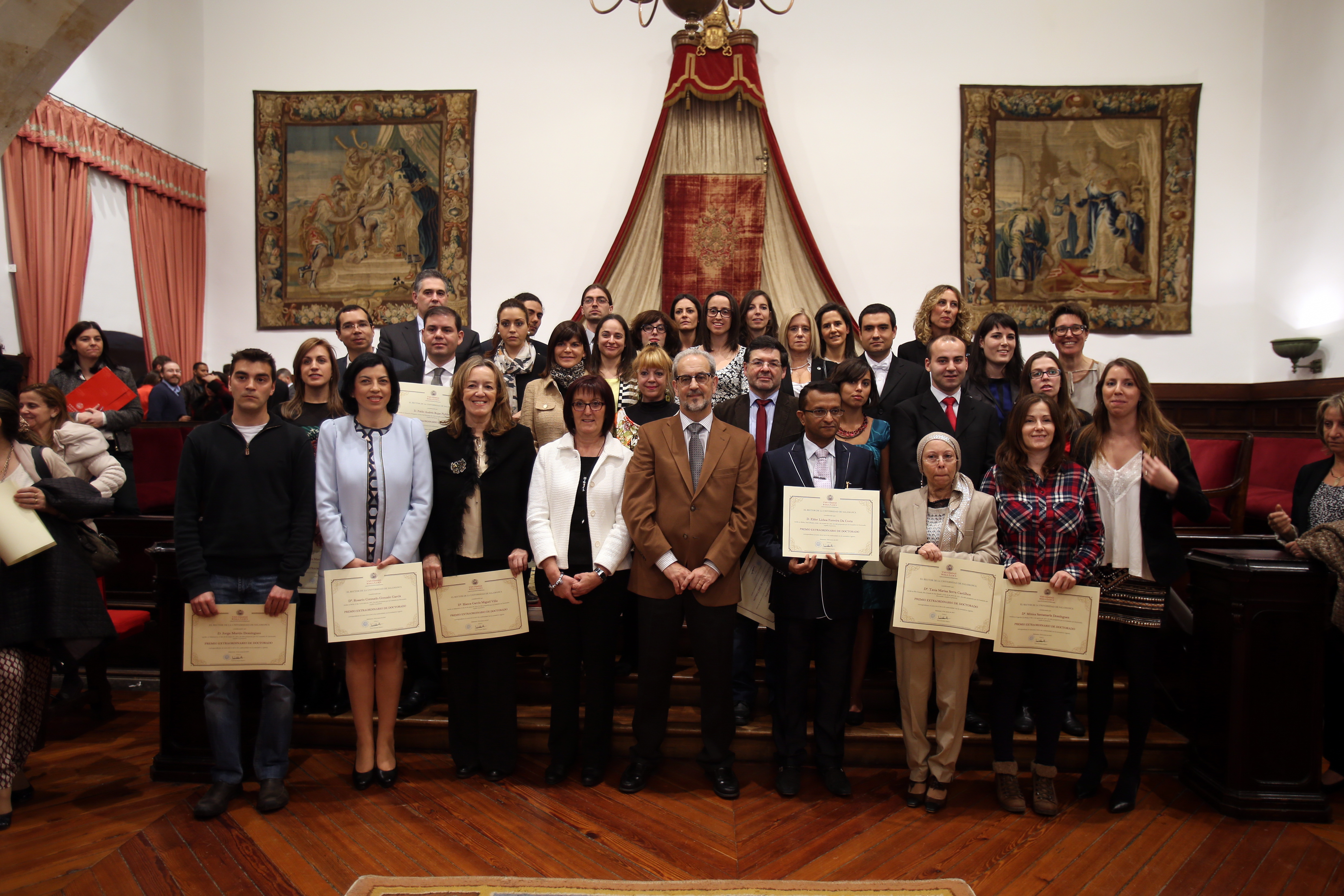 Entrega de los Premios Extraordinarios de Doctorado - 2015