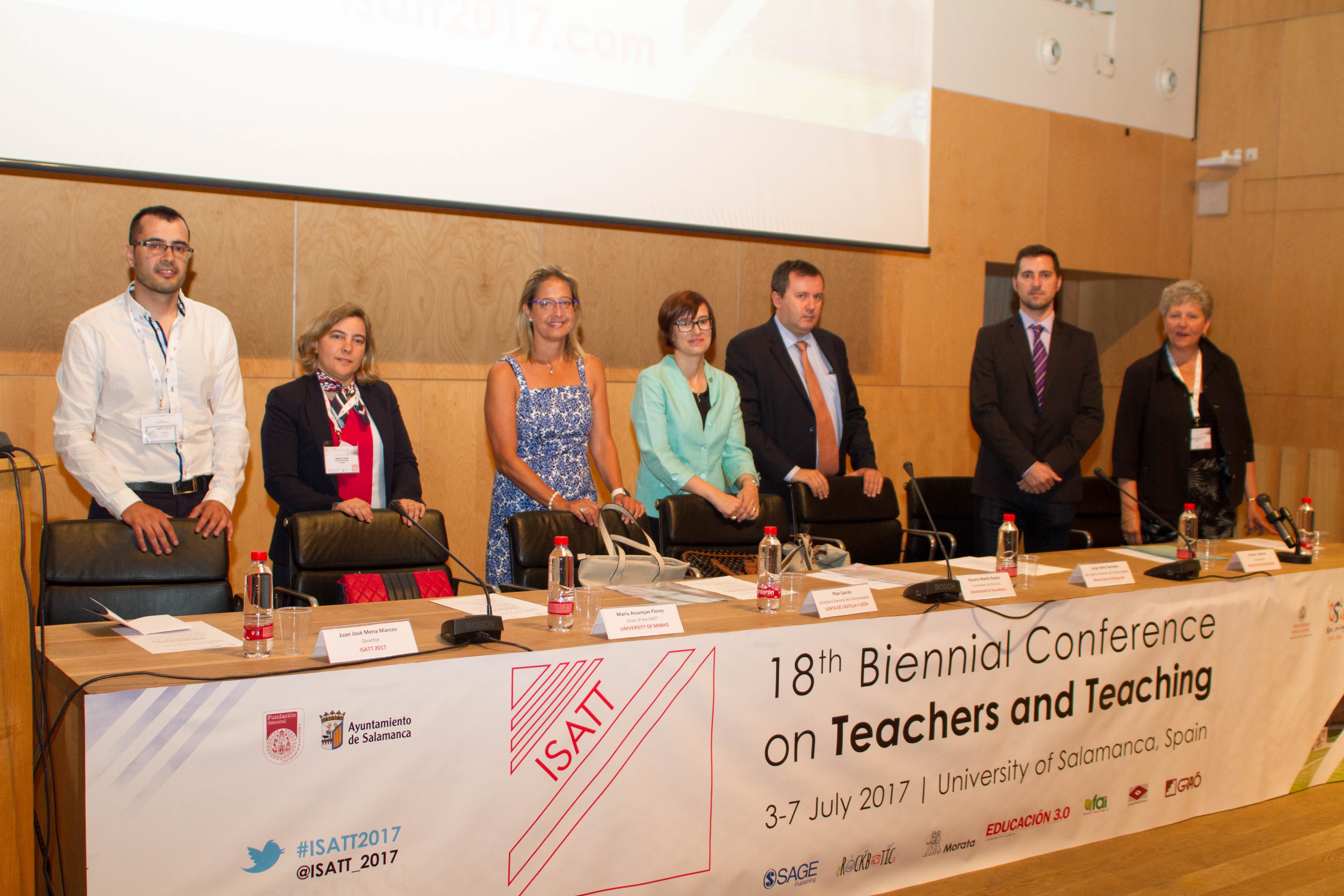 La vicerrectora de Docencia de la Universidad de Salamanca inaugura la XVIII Conferencia Bienal sobre Profesores y Enseñanza