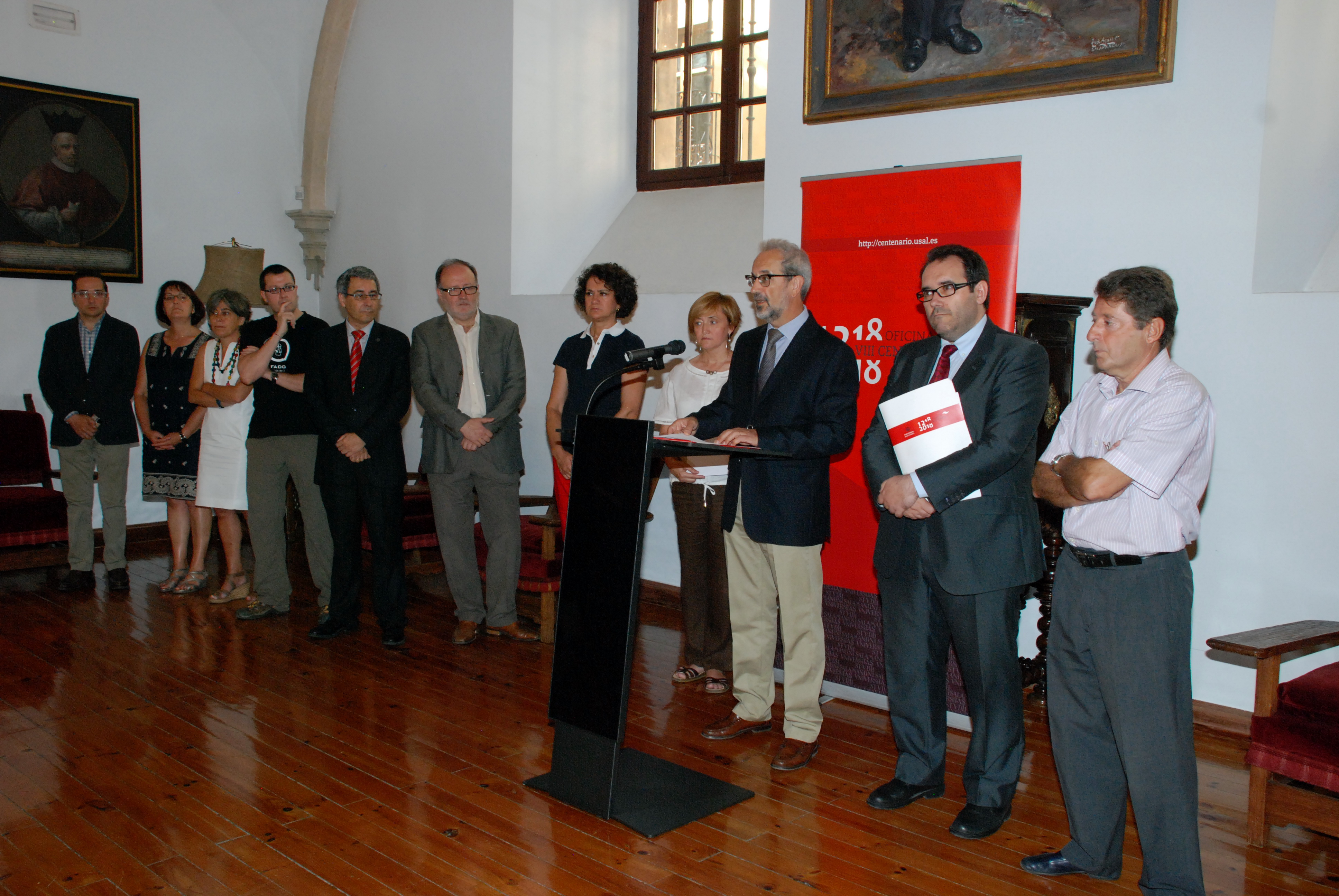 La intervención museística en la Casa Museo Unamuno inaugura el Proyecto Unamuno 2018 impulsado por la Universidad de Salamanca 