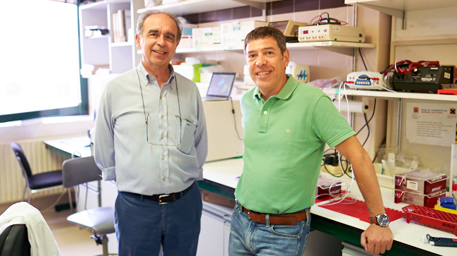 José Luis Revuelta y Alberto Jiménez, investigadores principales. Fotografías para la noticia Dave Casanova.