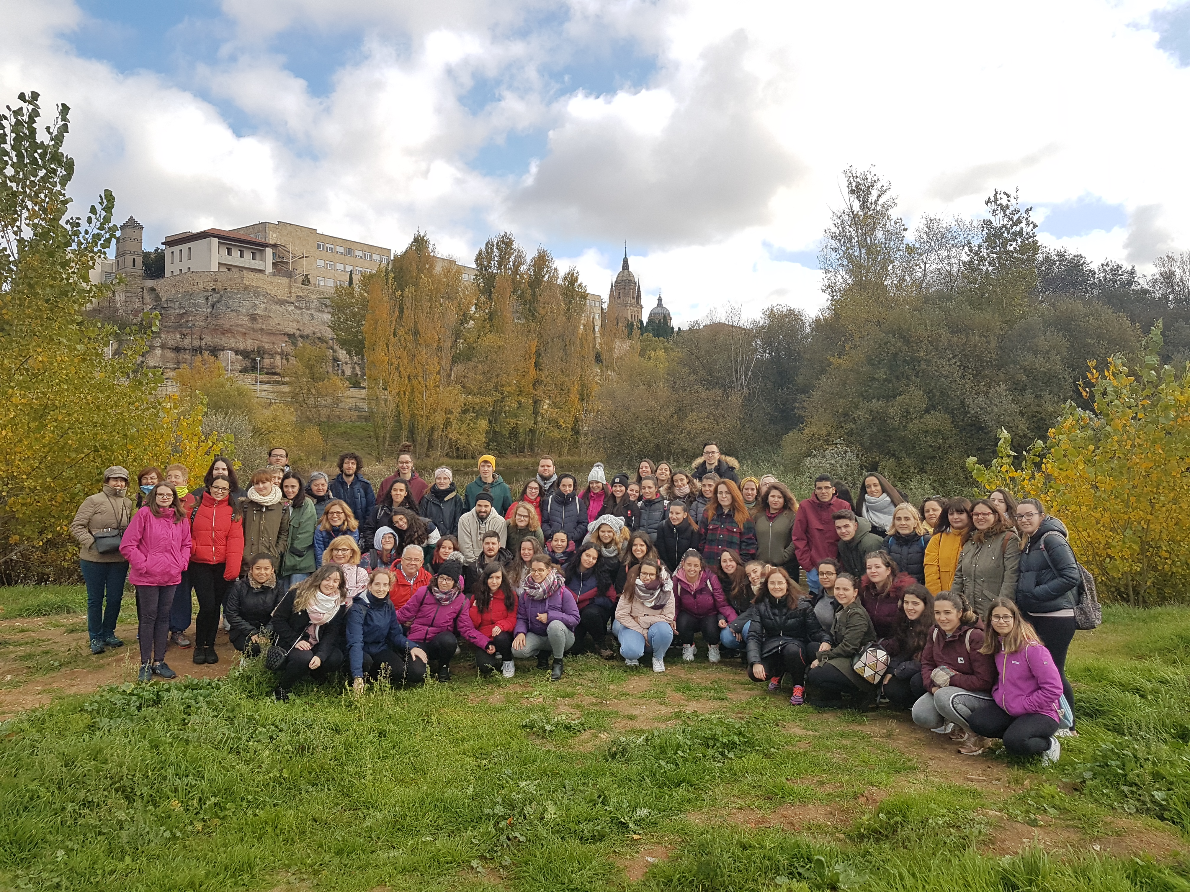 La Oficina Verde organiza una ruta por el río Tormes con los estudiantes del Instituto de Enseñanzas Aplicadas de Salamanca