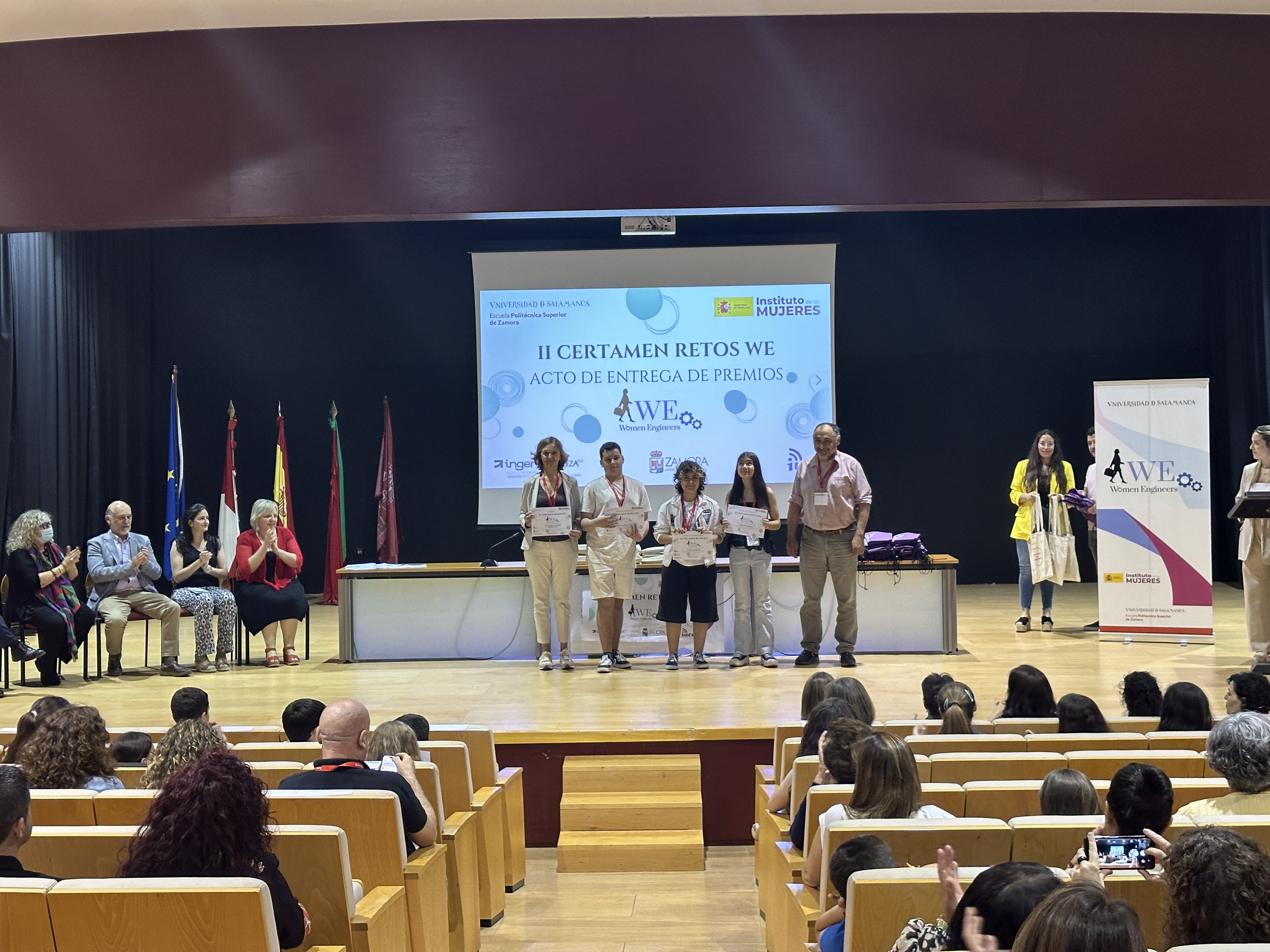 El Grupo de Innovación Docente ‘Women Engineers’ de la Escuela Politécnica Superior de Zamora concede los premios del II Certamen ‘RETOS-WE’