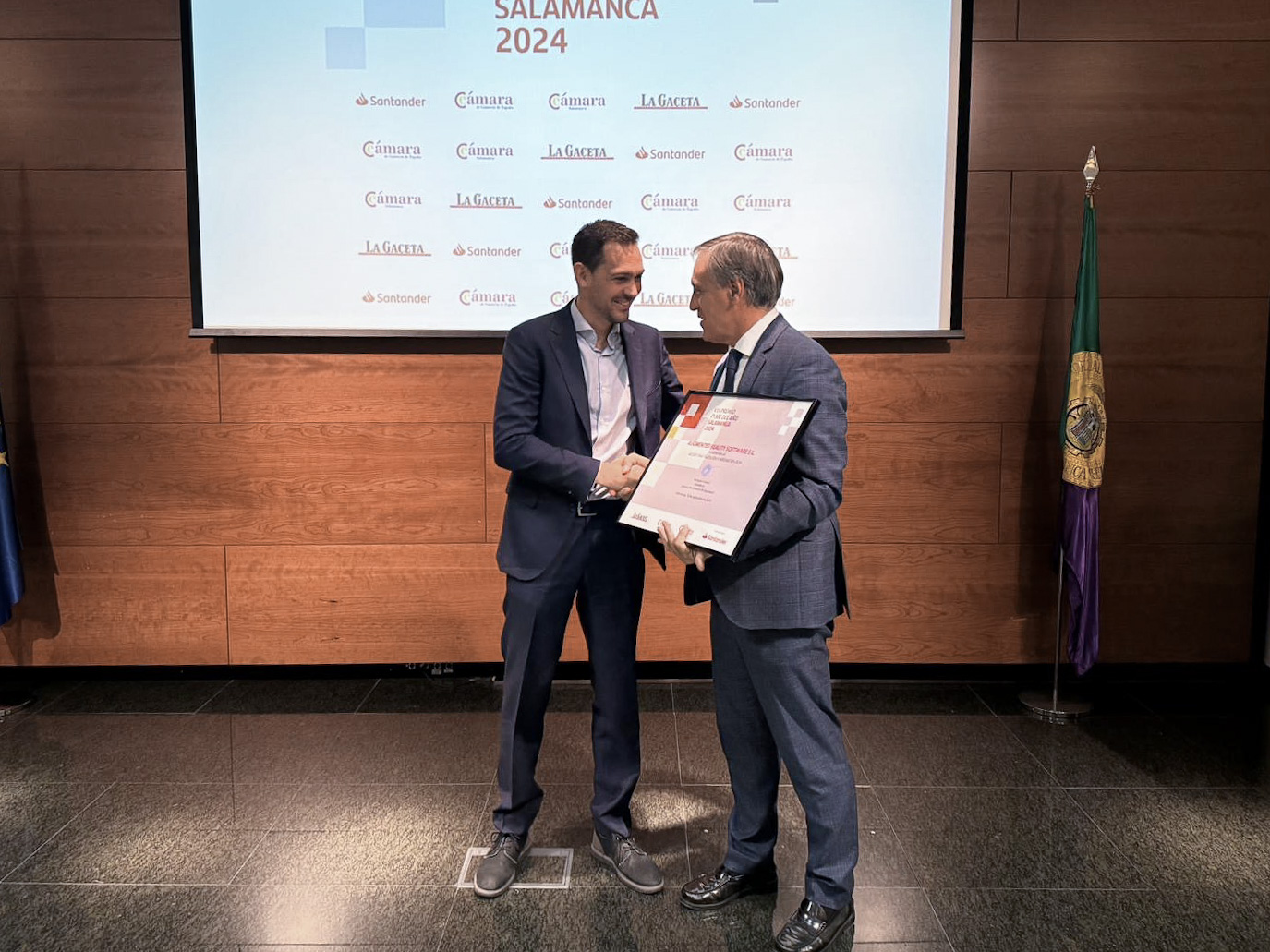 ARSOFT, empresa ubicada en el Parque Científico, recibe el Accésit de Innovación y Digitalización en los Premios PYME 2024
