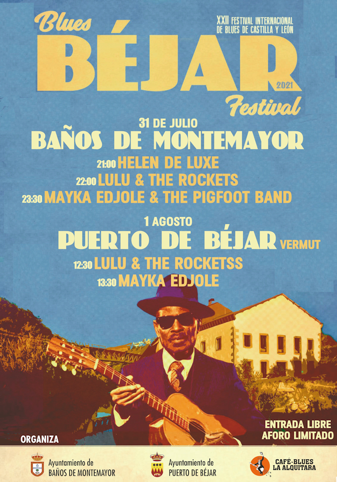 Cartel Blues Béjar Festival