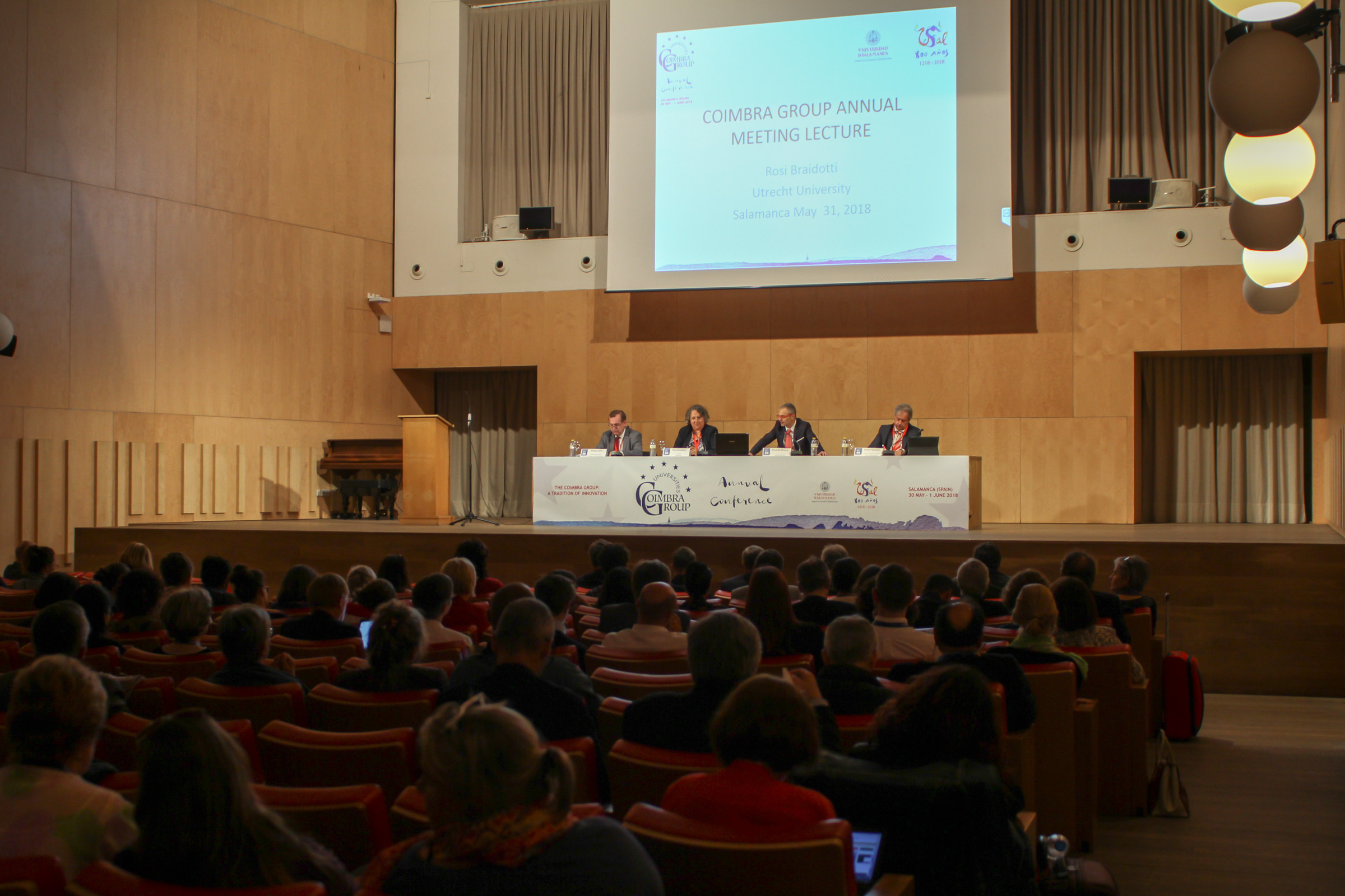 La Universidad de Salamanca acoge la Asamblea del Grupo Coimbra bajo el lema ‘Lecciones del pasado. Las universidades que miran hacia atrás en el futuro’