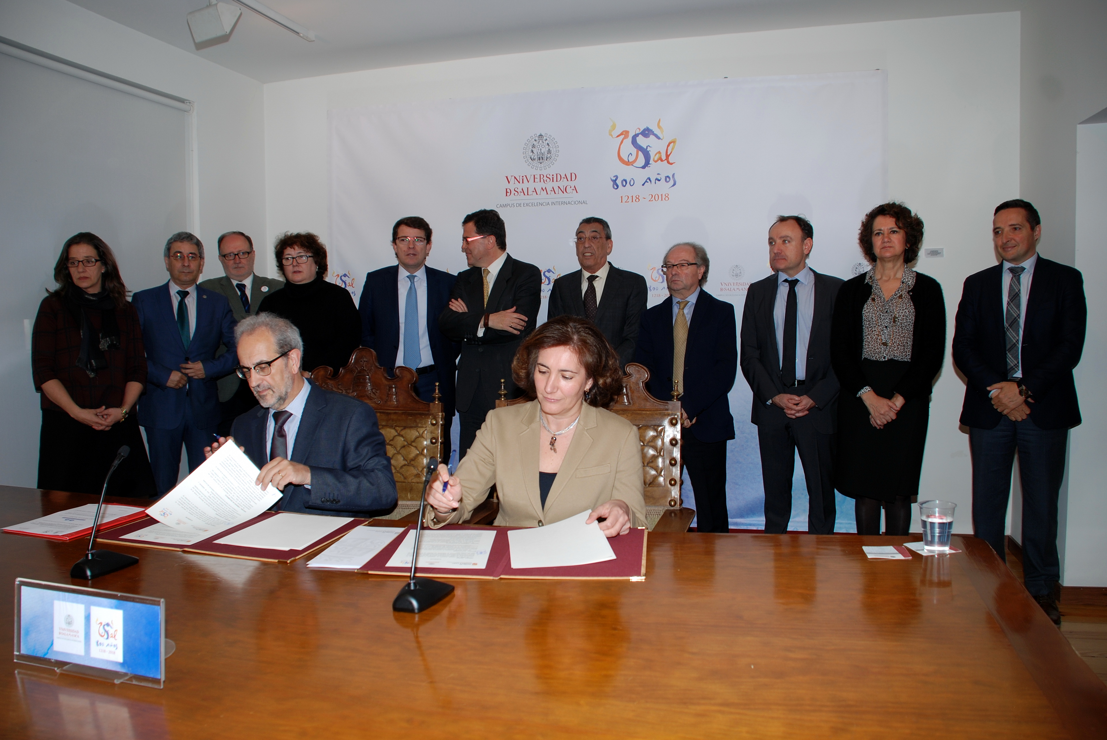 La Junta asume el compromiso de financiar las obras del futuro Centro Internacional de Referencia del Español de la Universidad de Salamanca