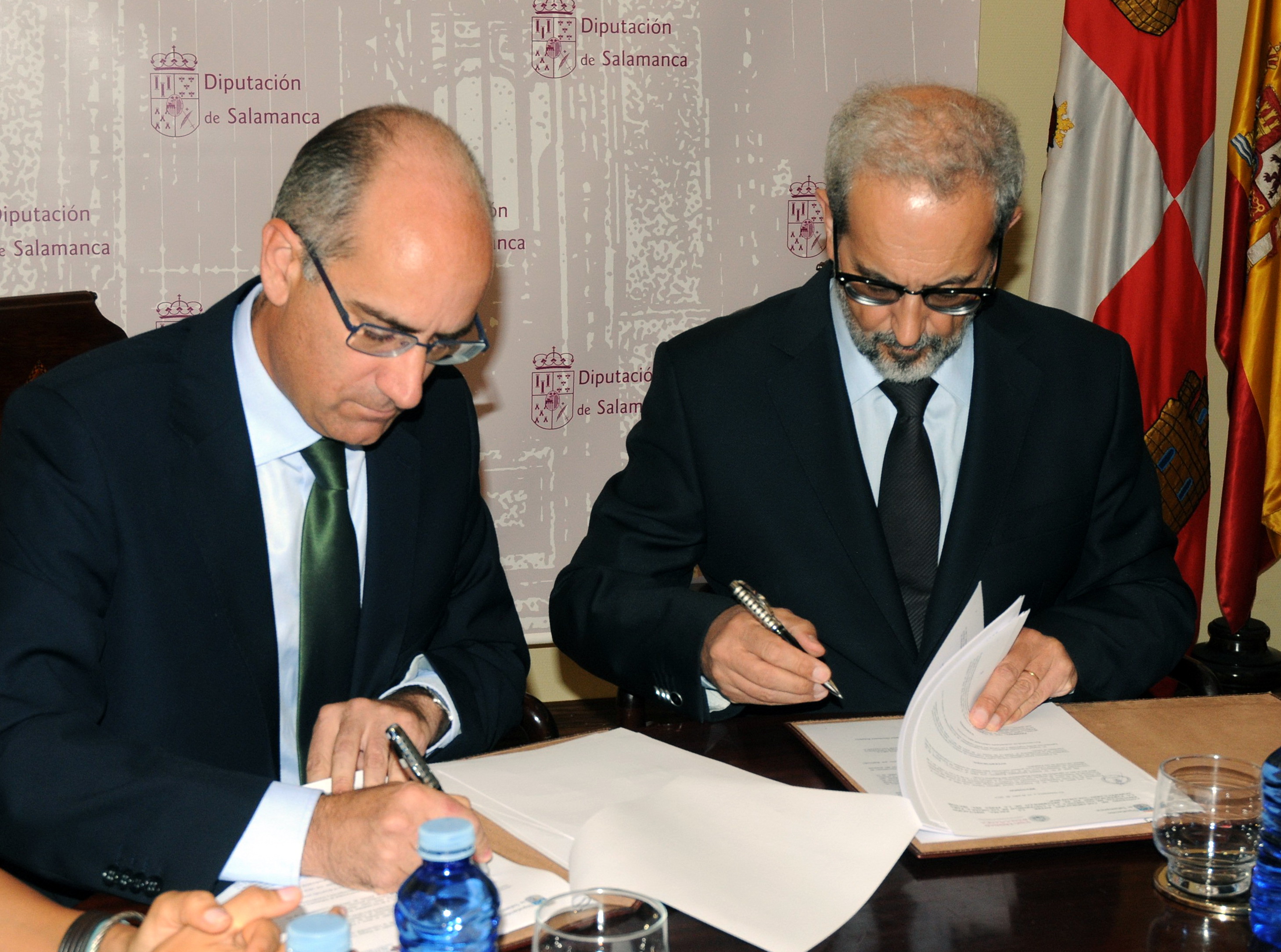 Universidad y Diputación suscriben un acuerdo para impulsar actividades conjuntas en la Feria Agropecuaria ‘Salamaq 2014’