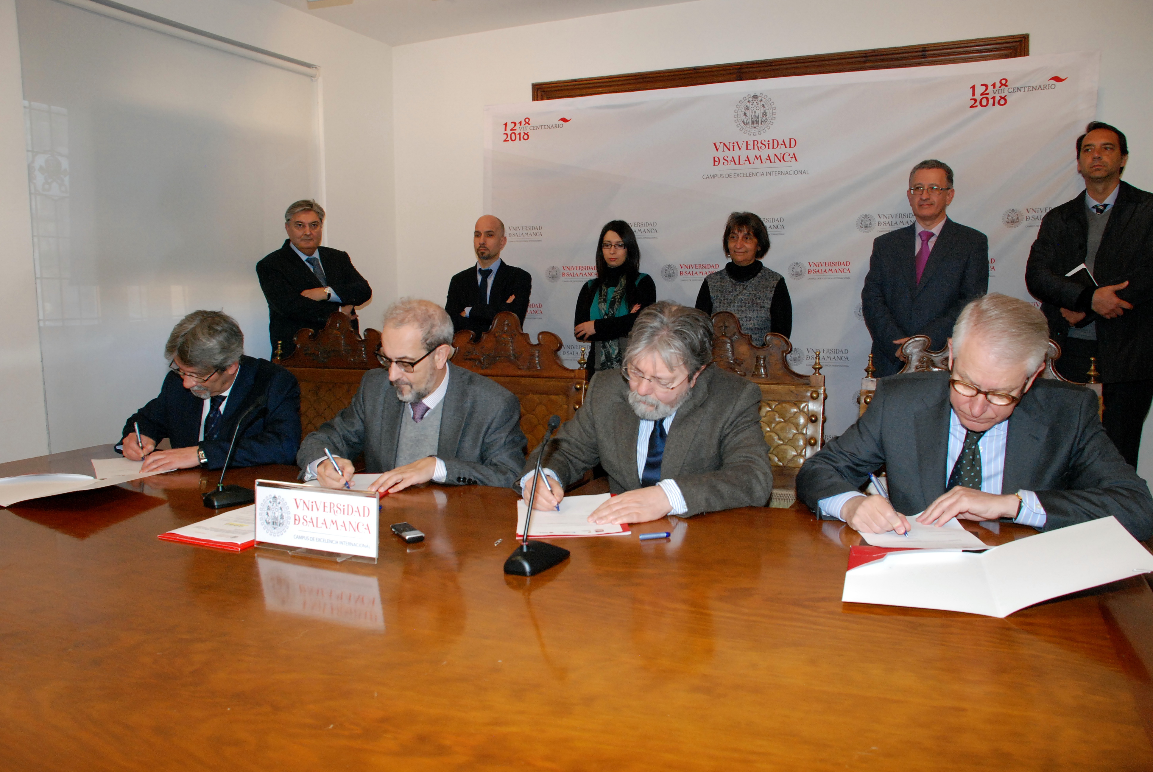 La Fundación General de la Universidad de Salamanca promueve un convenio para analizar el envejecimiento poblacional