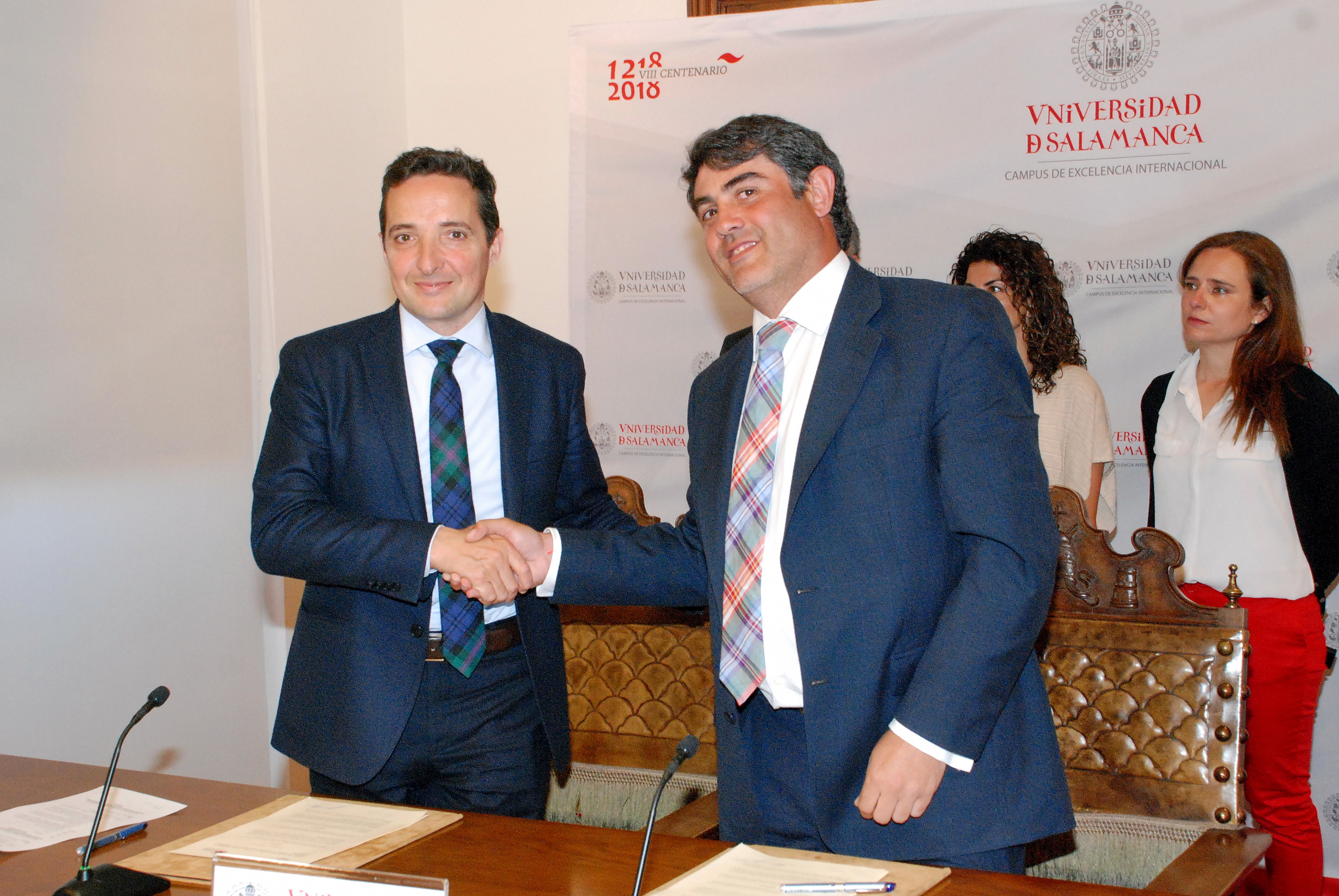 La Universidad de Salamanca y el Centro de Formación Profesional Río Tormes colaborarán en el impulso del emprendimiento