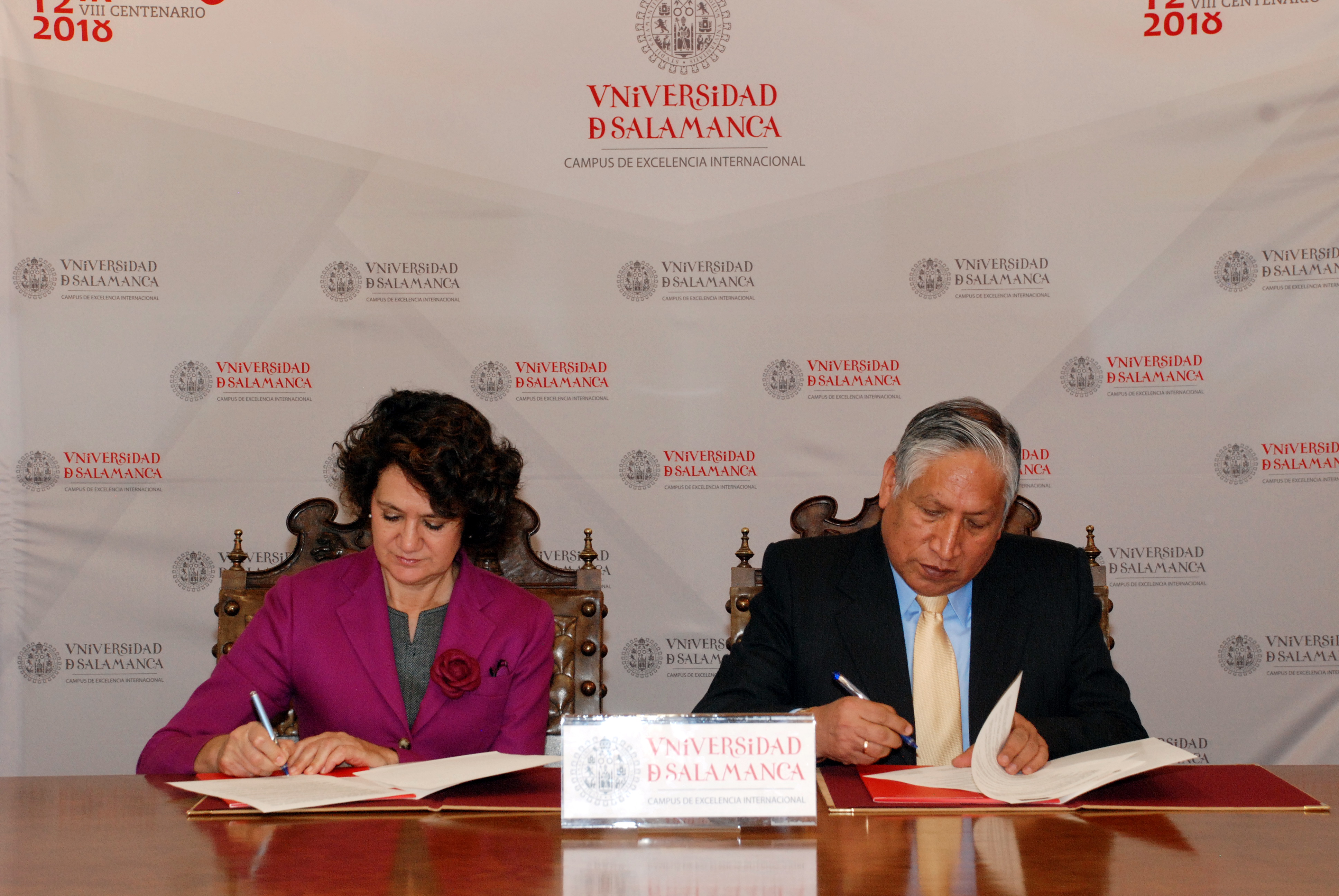 La Universidad de Salamanca y la Academia de la Magistratura de Perú fomentarán la cooperación académica en materias legales