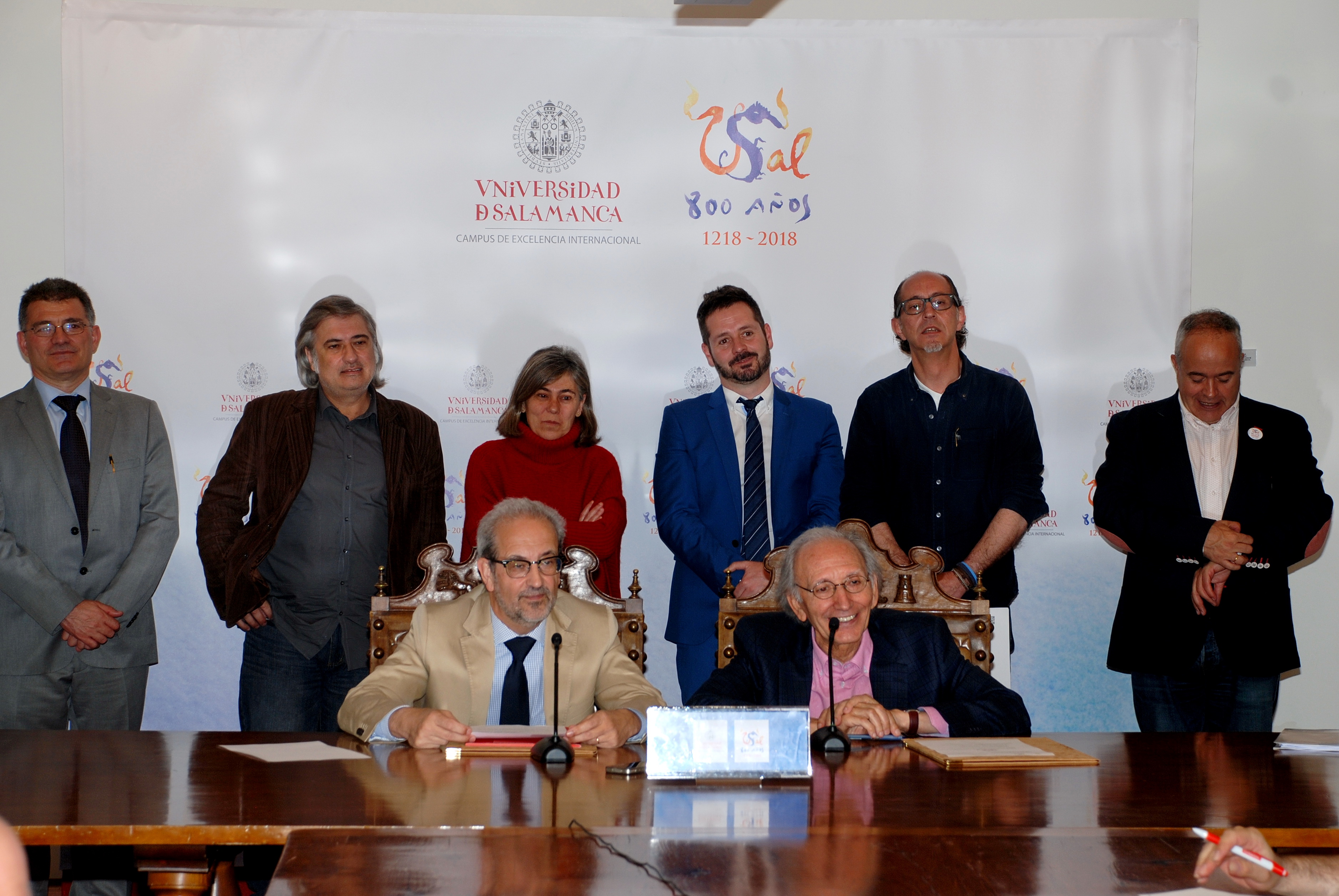 La Universidad de Salamanca y la Academia de las Artes Escénicas de España suscriben un convenio de colaboración para crear un curso internacional de verano de teatro