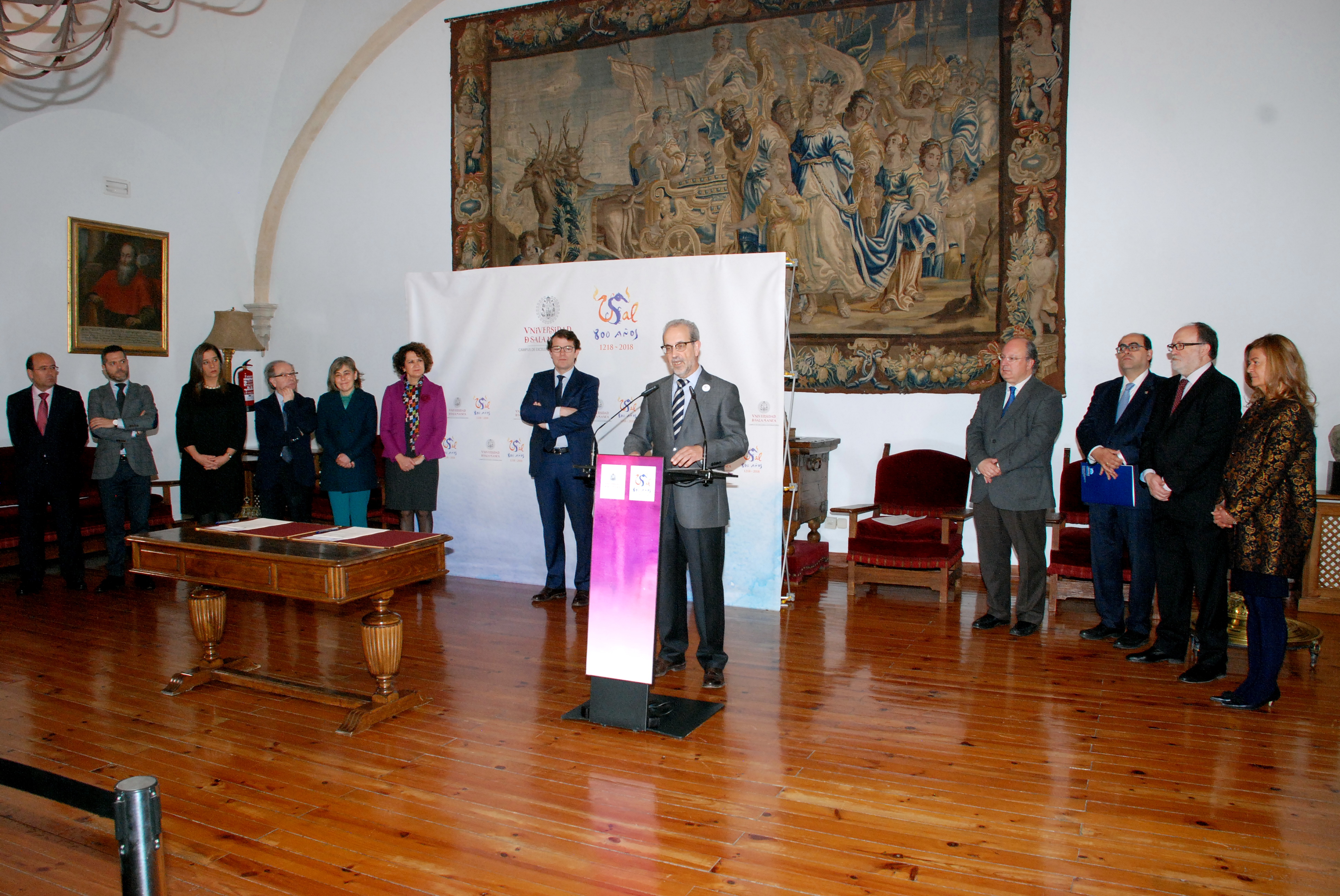 El Ayuntamiento apoya la conmemoración del VIII Centenario de la Universidad de Salamanca a través de diez líneas de actuación 
