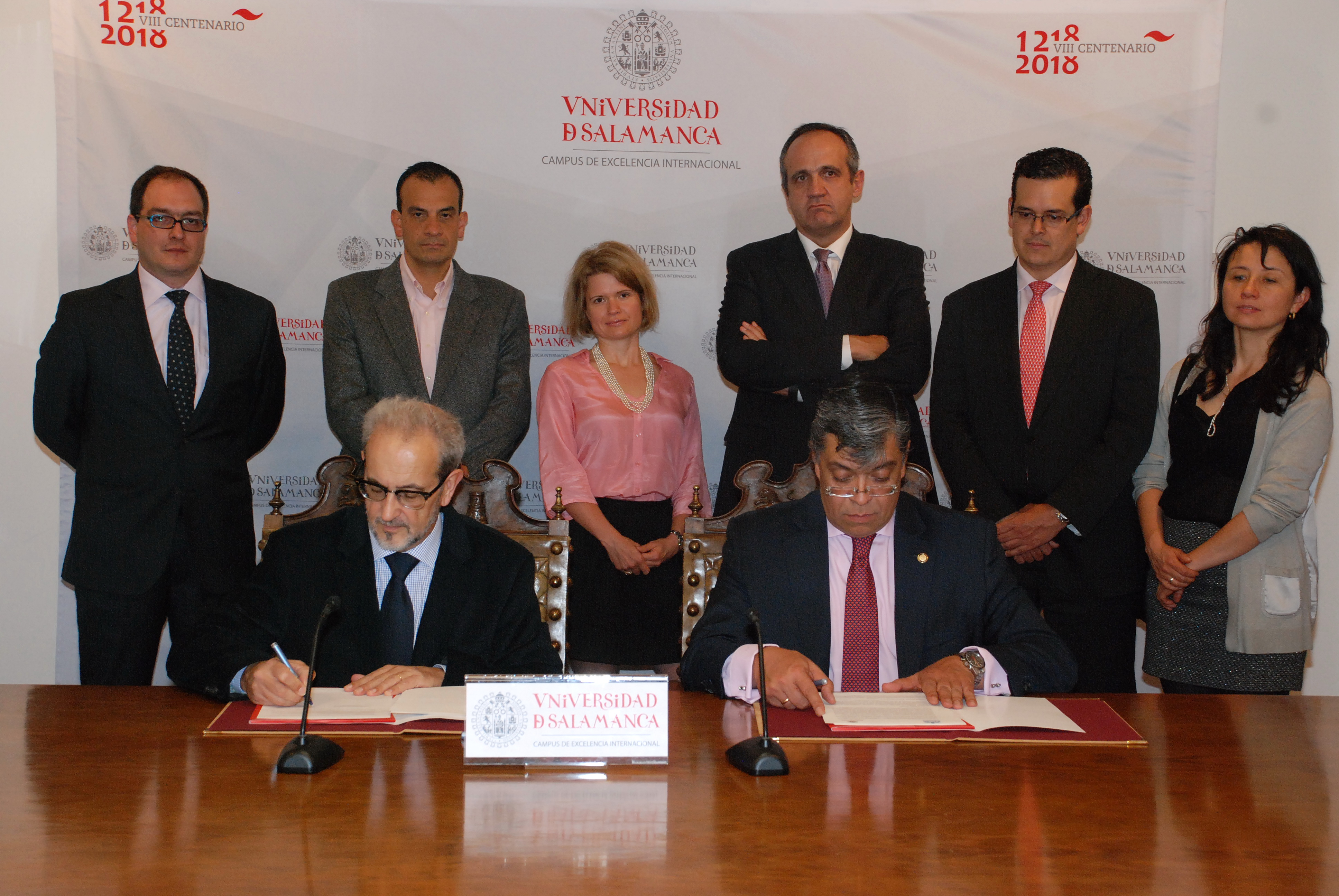 La Universidad de Salamanca y la Pontificia Universidad Javeriana de Bogotá suscriben un convenio de colaboración