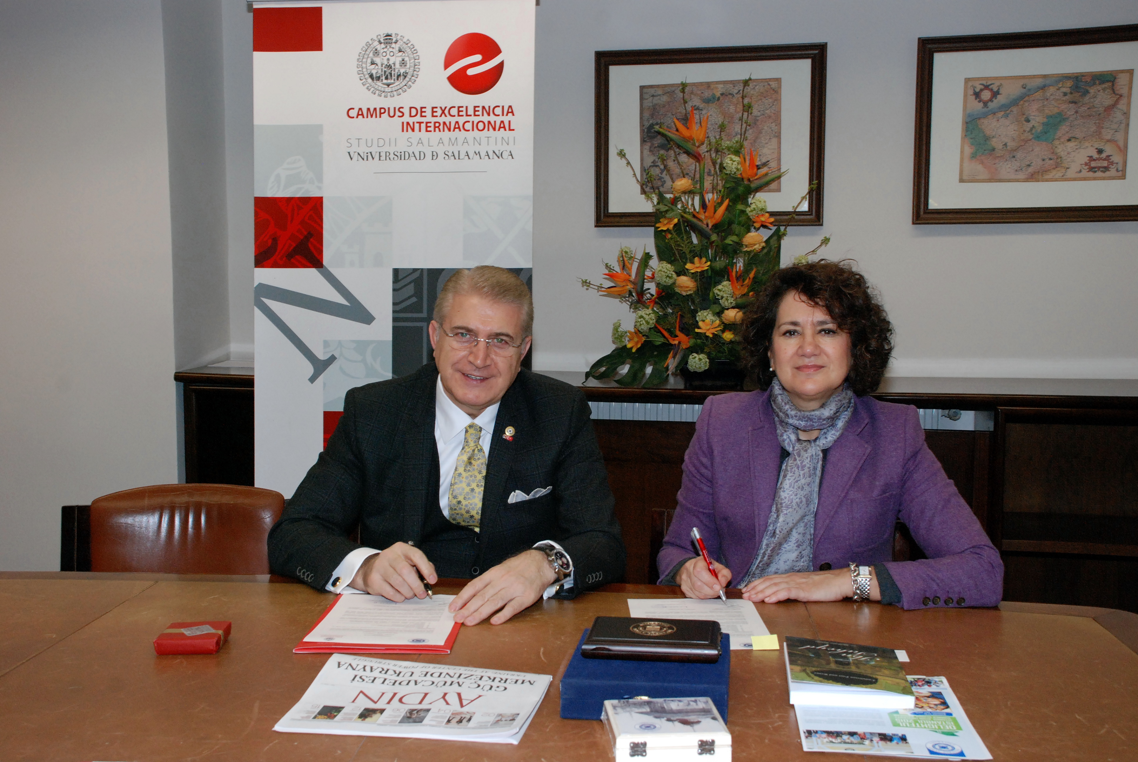 La Universidad de Salamanca suscribe un convenio con la Universidad Aydin de Estambul