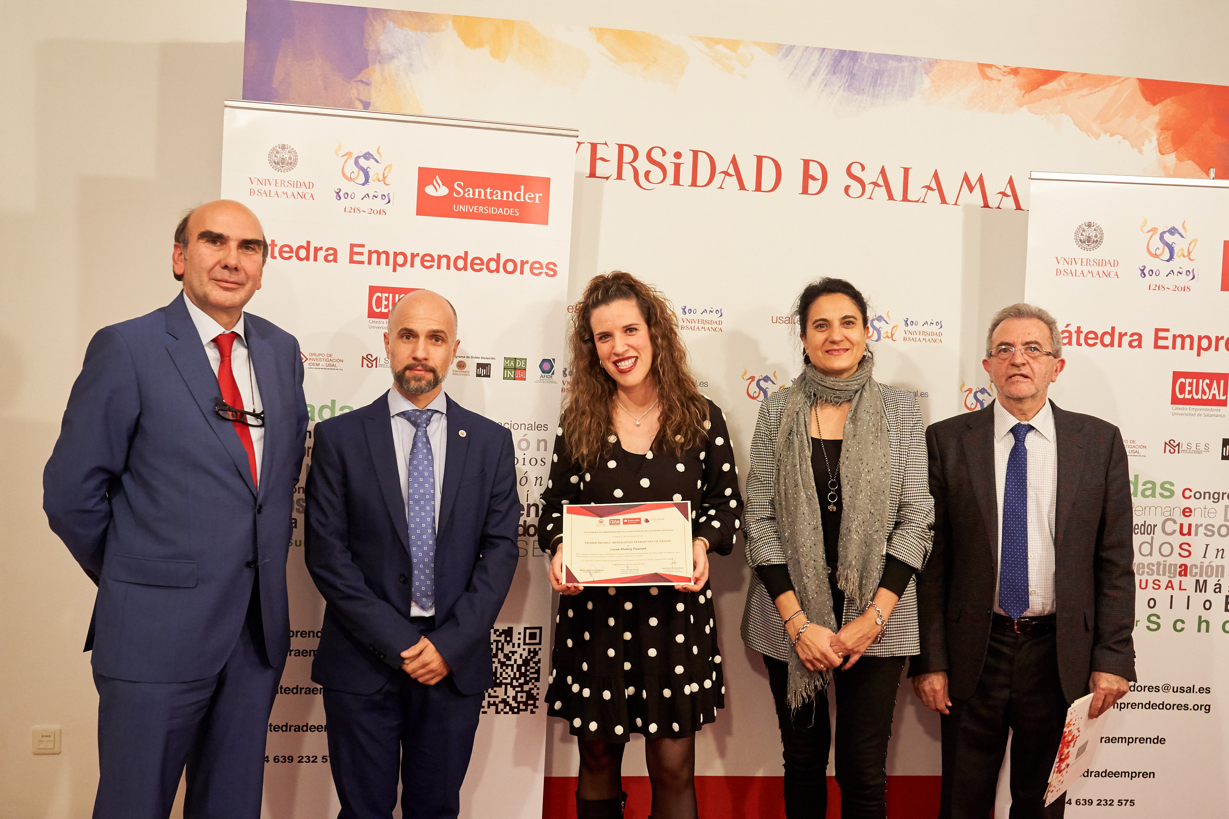 La Universidad de Salamanca entrega los galardones de los Premios CEUSAL–UsalEmprende 2019    