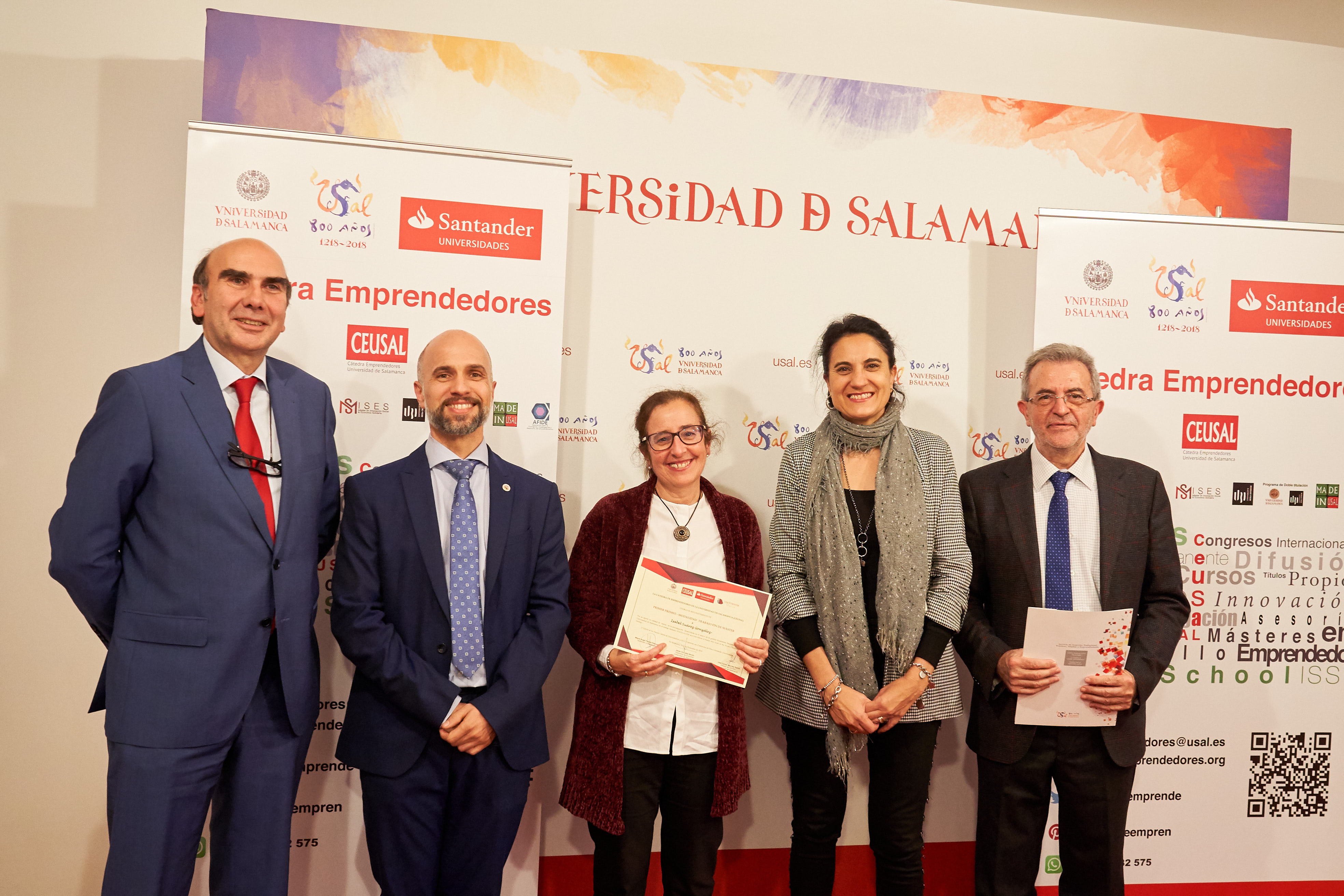 La Universidad de Salamanca entrega los galardones de los Premios CEUSAL–UsalEmprende 2019    