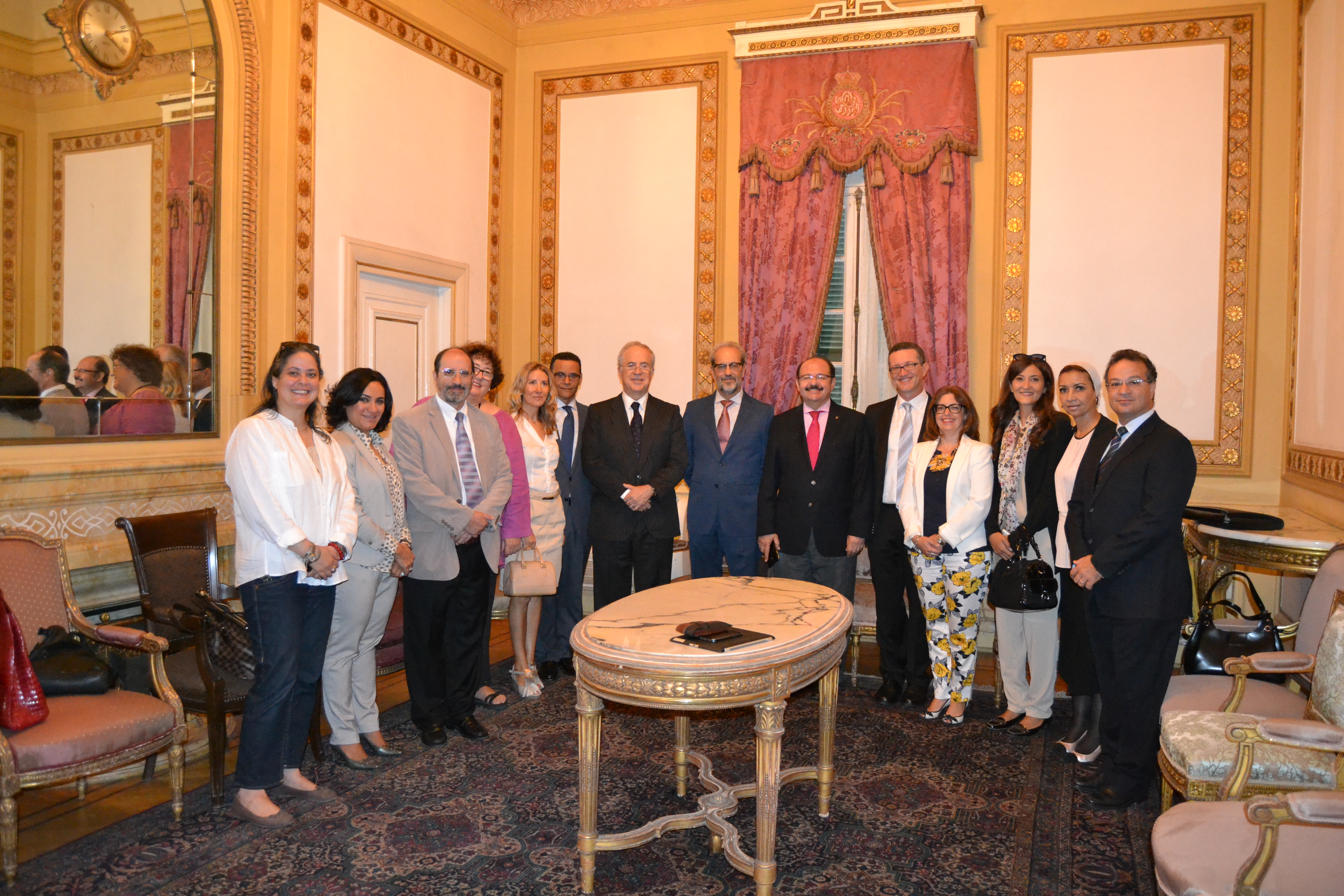 El rector de la Universidad de Salamanca inaugura en El Cairo el Máster en Lengua y Cultura Hispánicas, único título conjunto internacional existente en Castilla y León