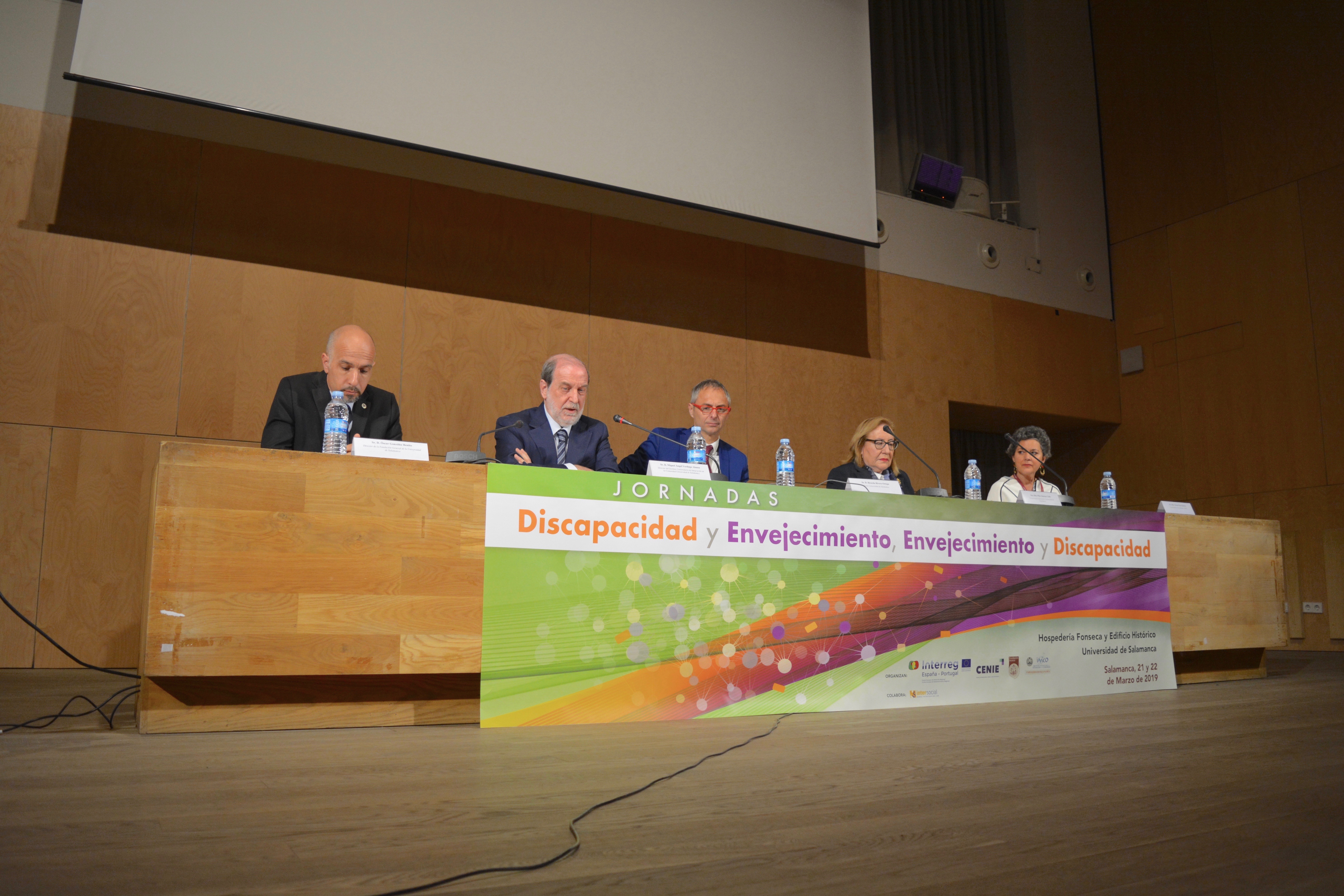 Más de 450 profesionales sobre la discapacidad y el envejecimiento se reúnen en Salamanca con motivo de las jornadas organizadas por el CENIE, el INICO y la Fundación General de la USAL