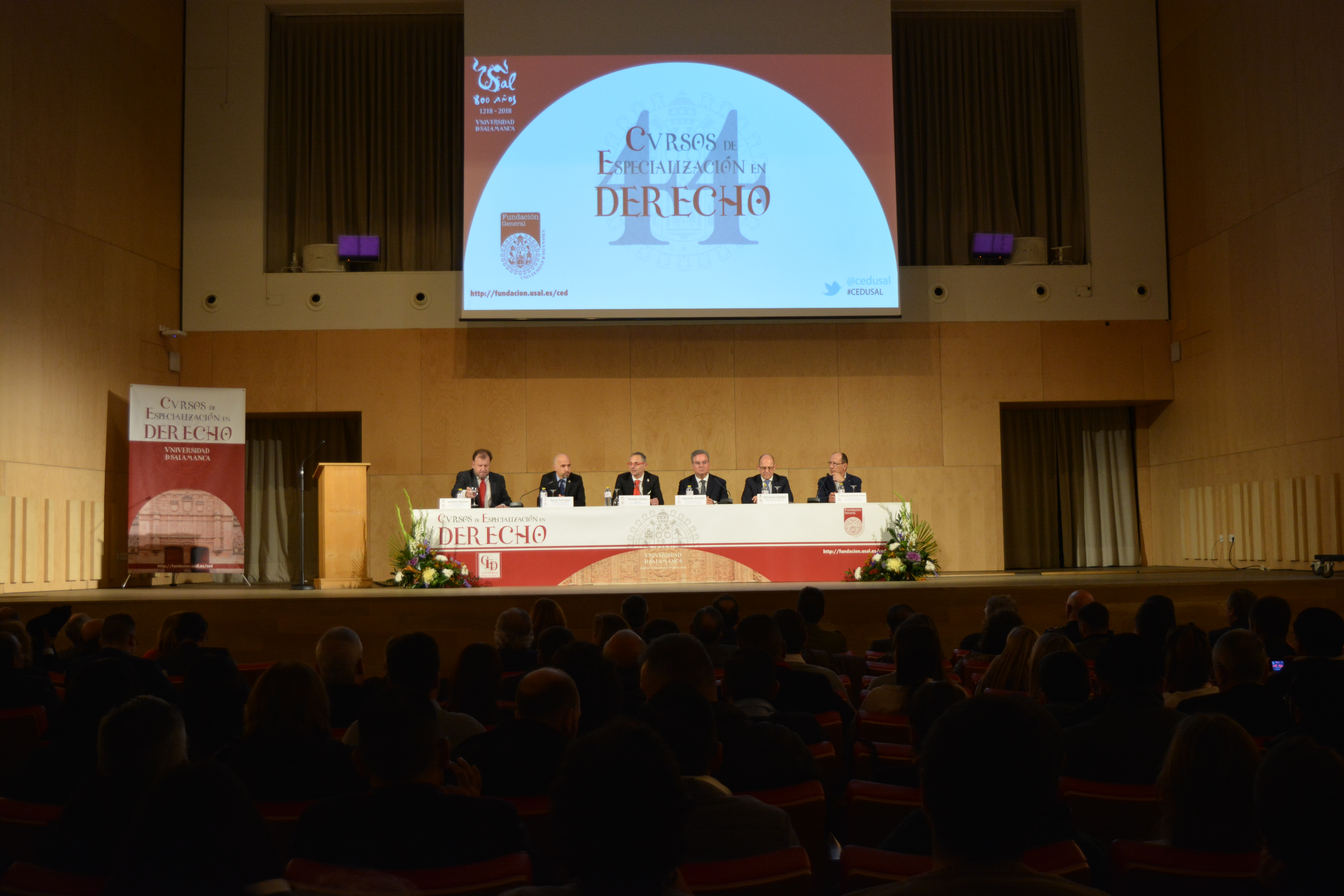 La Universidad de Salamanca recibe a cerca de 300 juristas en la 44ª edición de sus Cursos de Especialización en Derecho