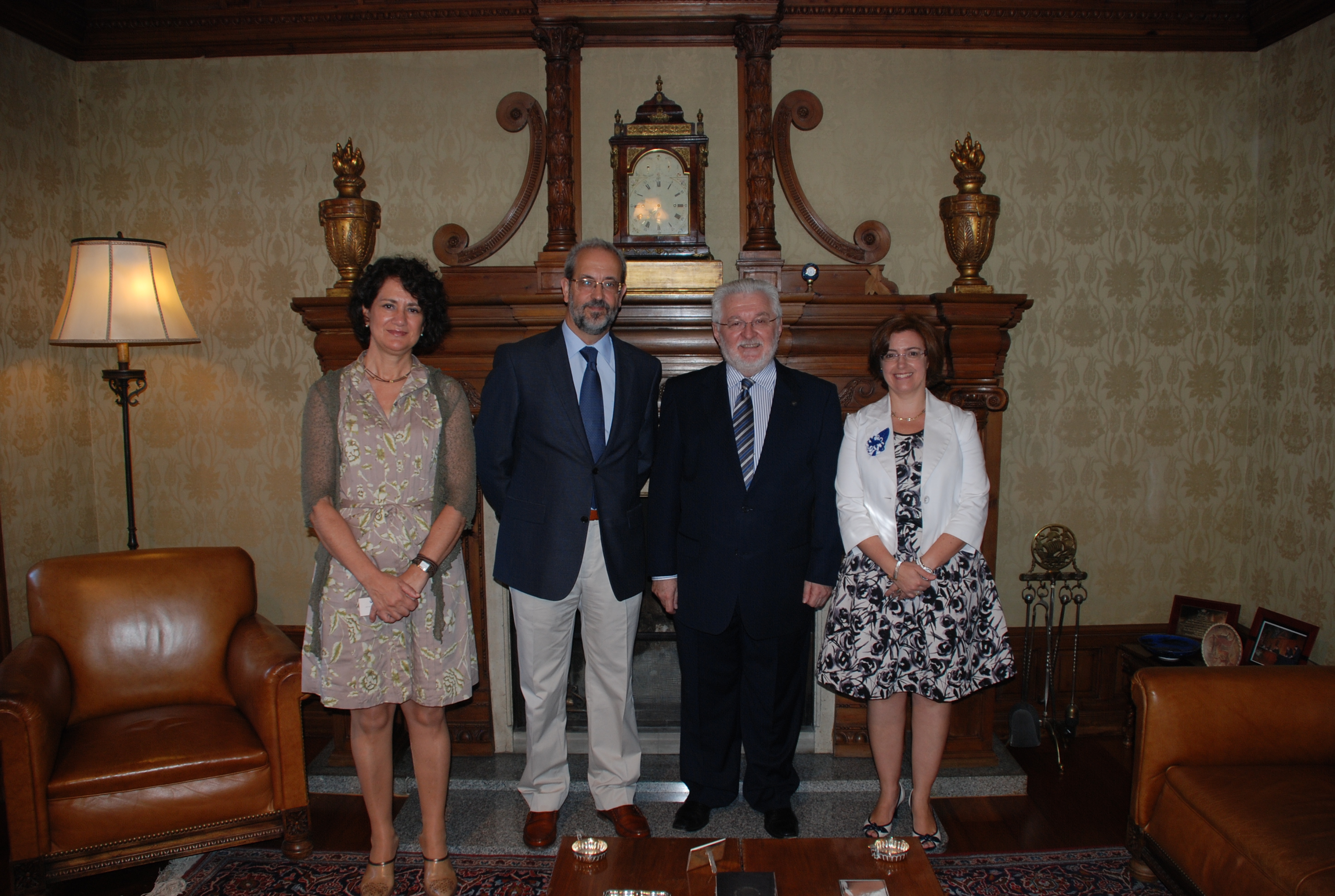 El rector de la Universidad de Salamanca recibe a su homólogo de la Universidade do Vale do Rio dos Sinos