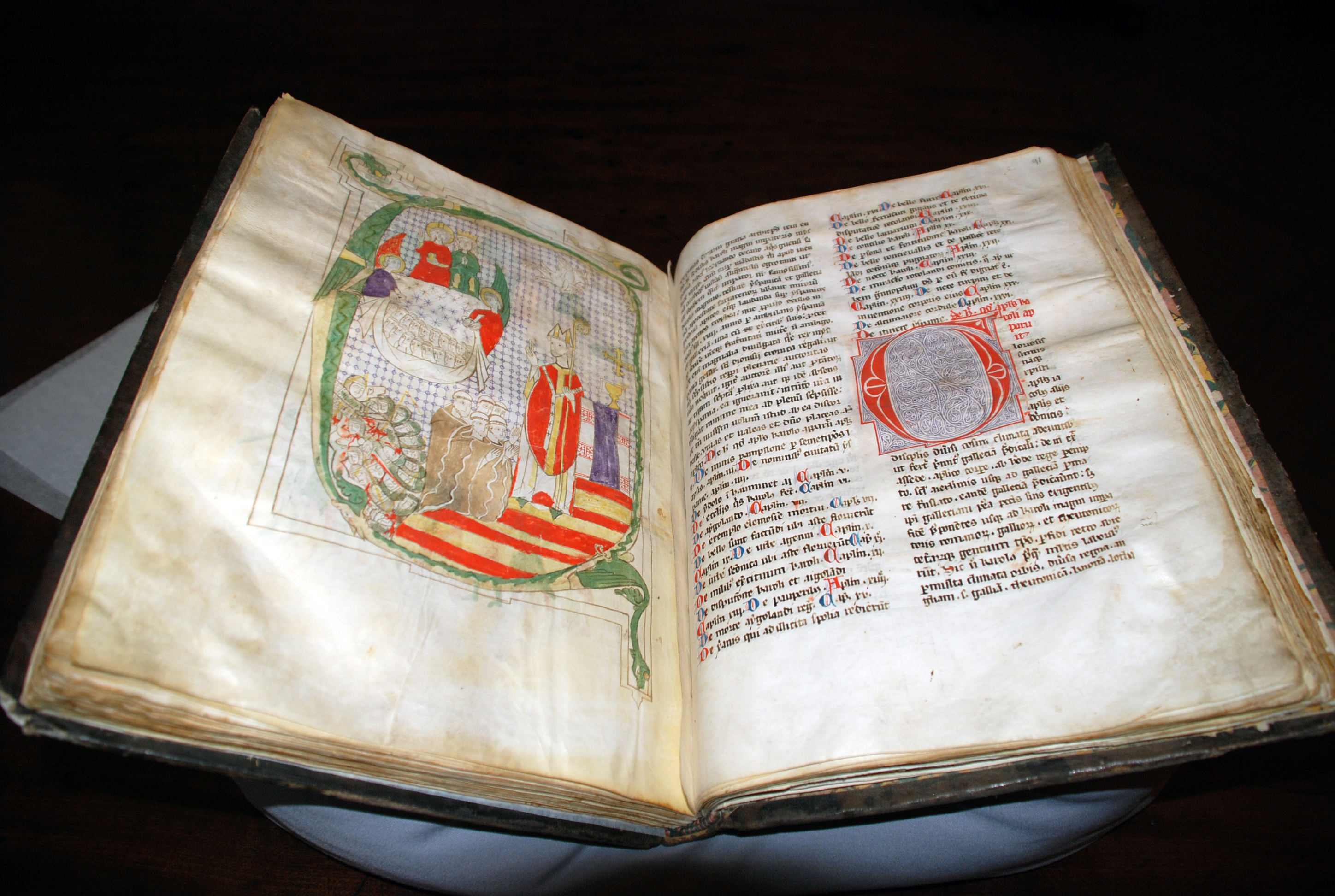 Copia del Códice Calixtino de la Universidad de Salamanca