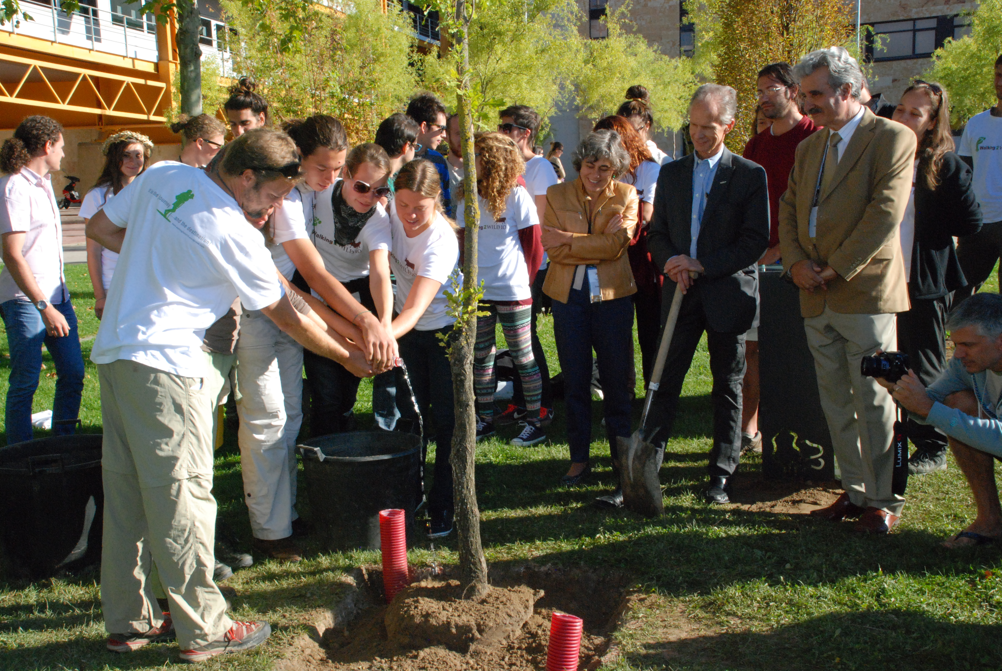 El 'Bosque Conmemorativo de Árboles Singulares' incorpora un nuevo árbol en el marco del Congreso WILD10
