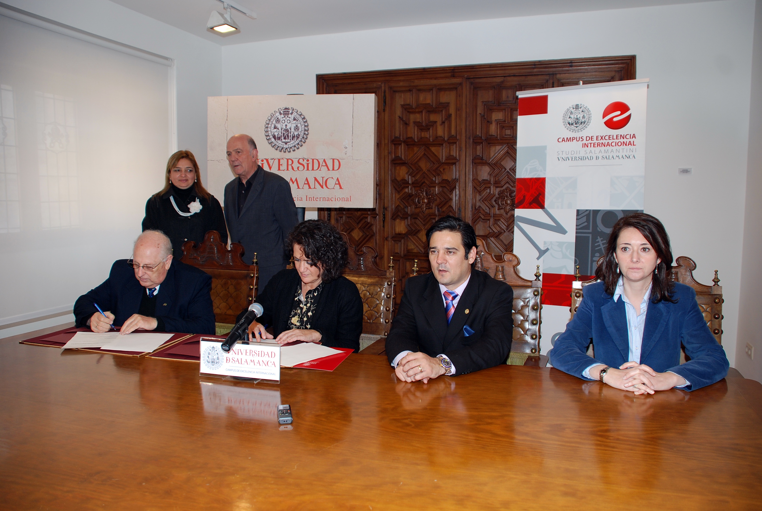 Las universidades de Salamanca y Columbia de Paraguay impulsarán el intercambio de profesores, investigadores y estudiantes