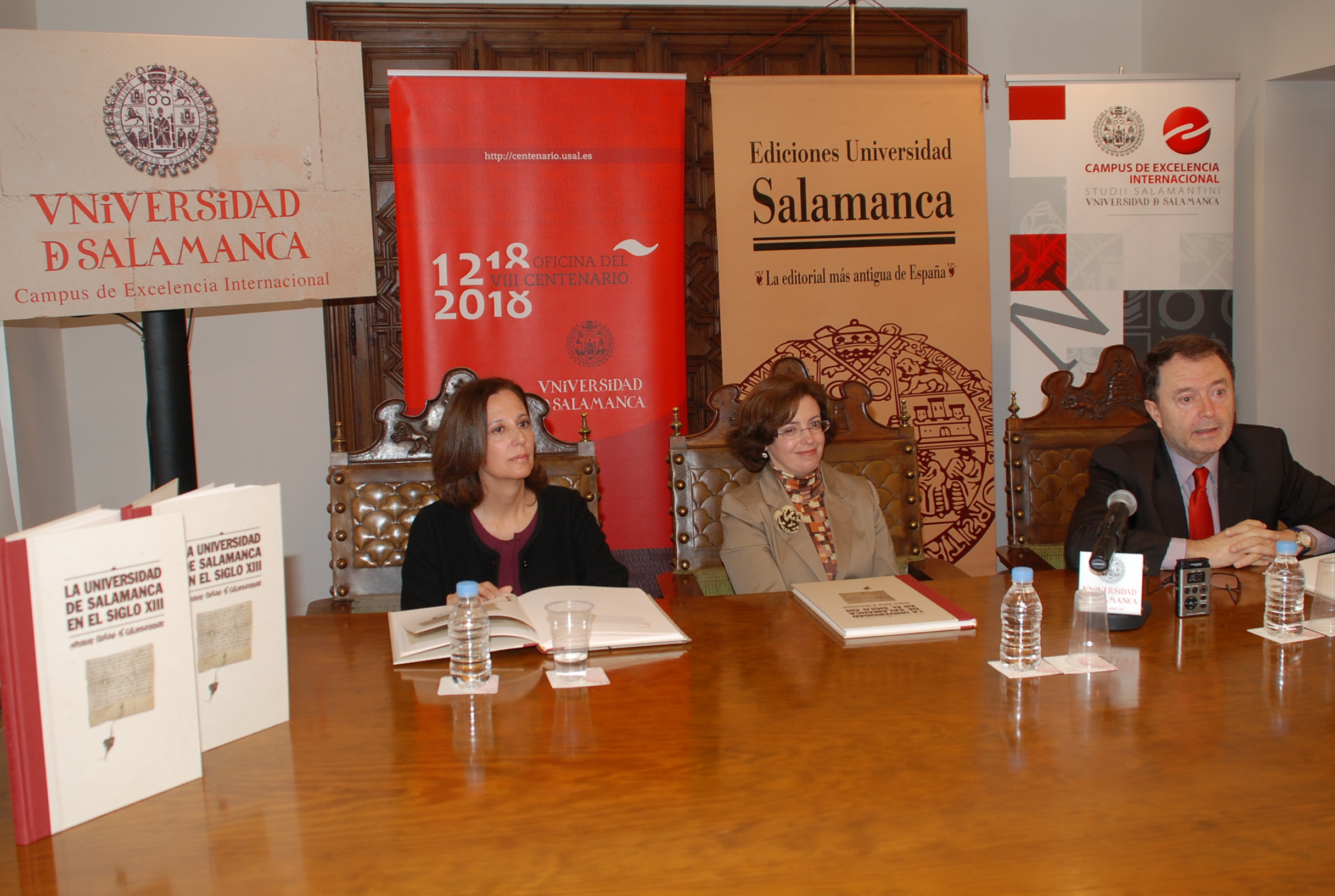 Presentación del libro "La Universidad de Salamanca en el siglo XIII. Constituit scholas fieri Salamanticae"