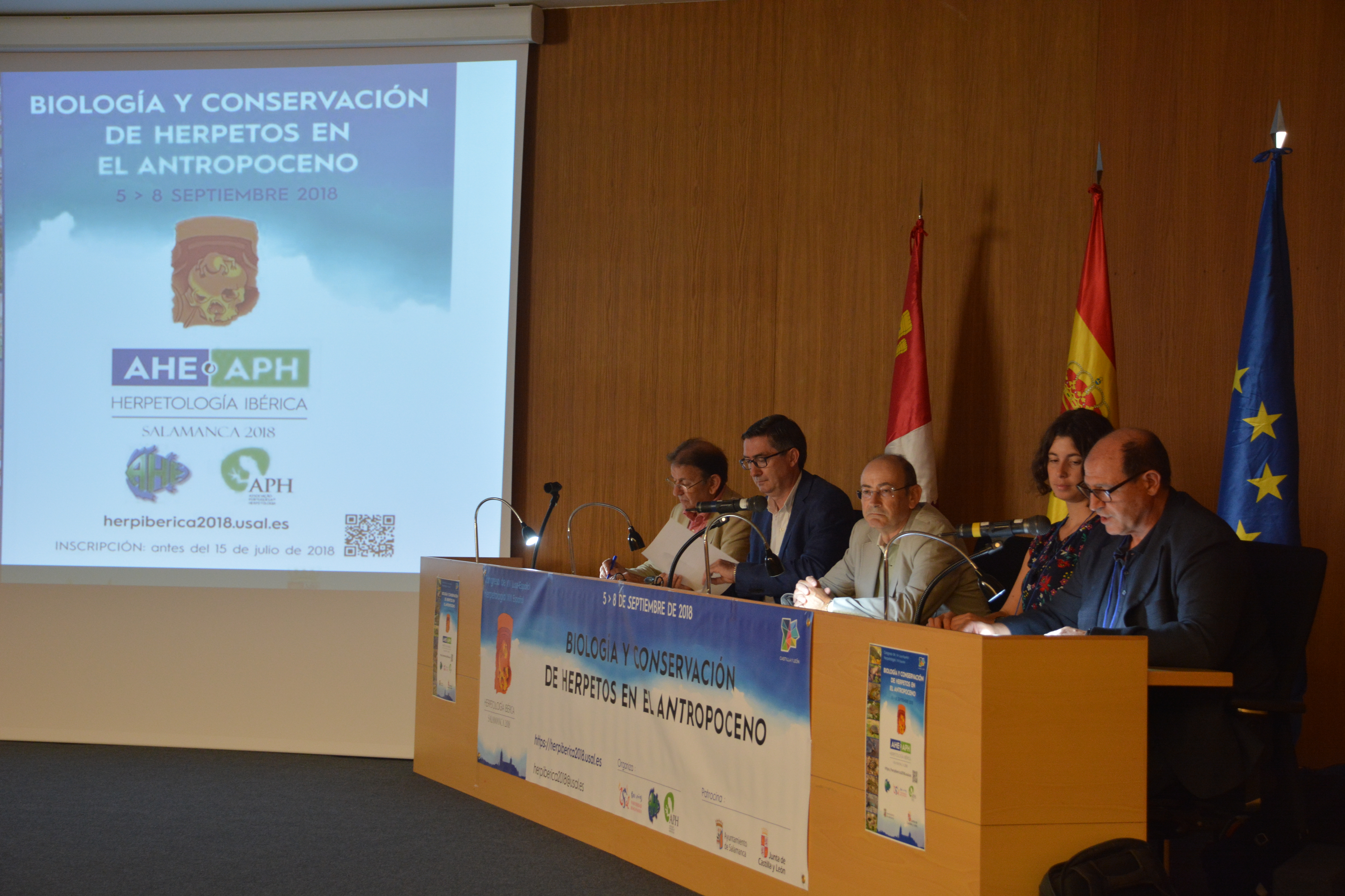 Especialistas de todo el mundo se dan cita en la Universidad de Salamanca durante el Congreso de Herpetología
