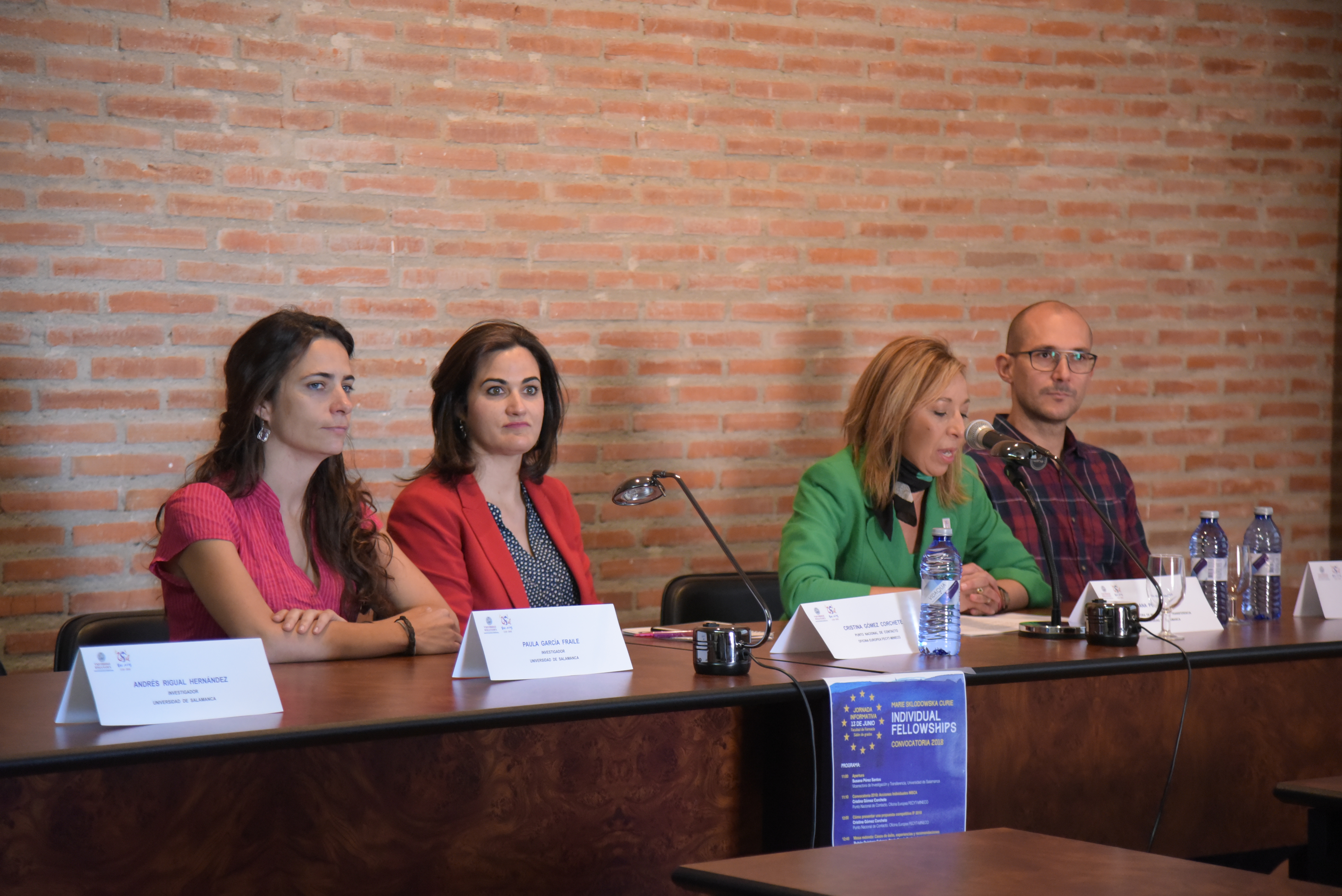 La Universidad de Salamanca muestra a sus investigadores las posibilidades de las ayudas Marie Skłodowska-Curie en una jornada informativa