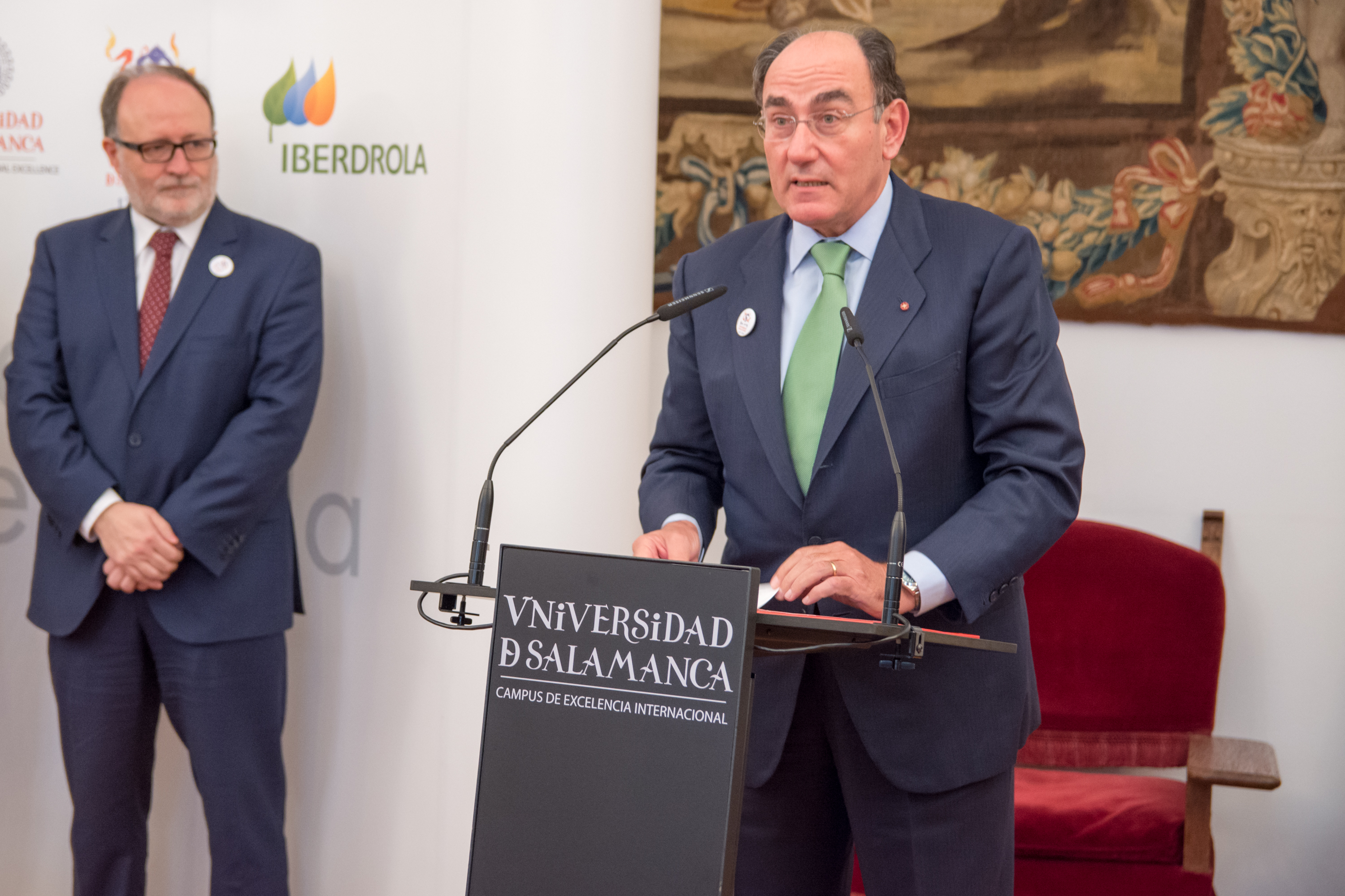 La Cátedra Iberdrola VIII Centenario de la Universidad de Salamanca impulsará la investigación en las áreas de la energía y la sostenibilidad