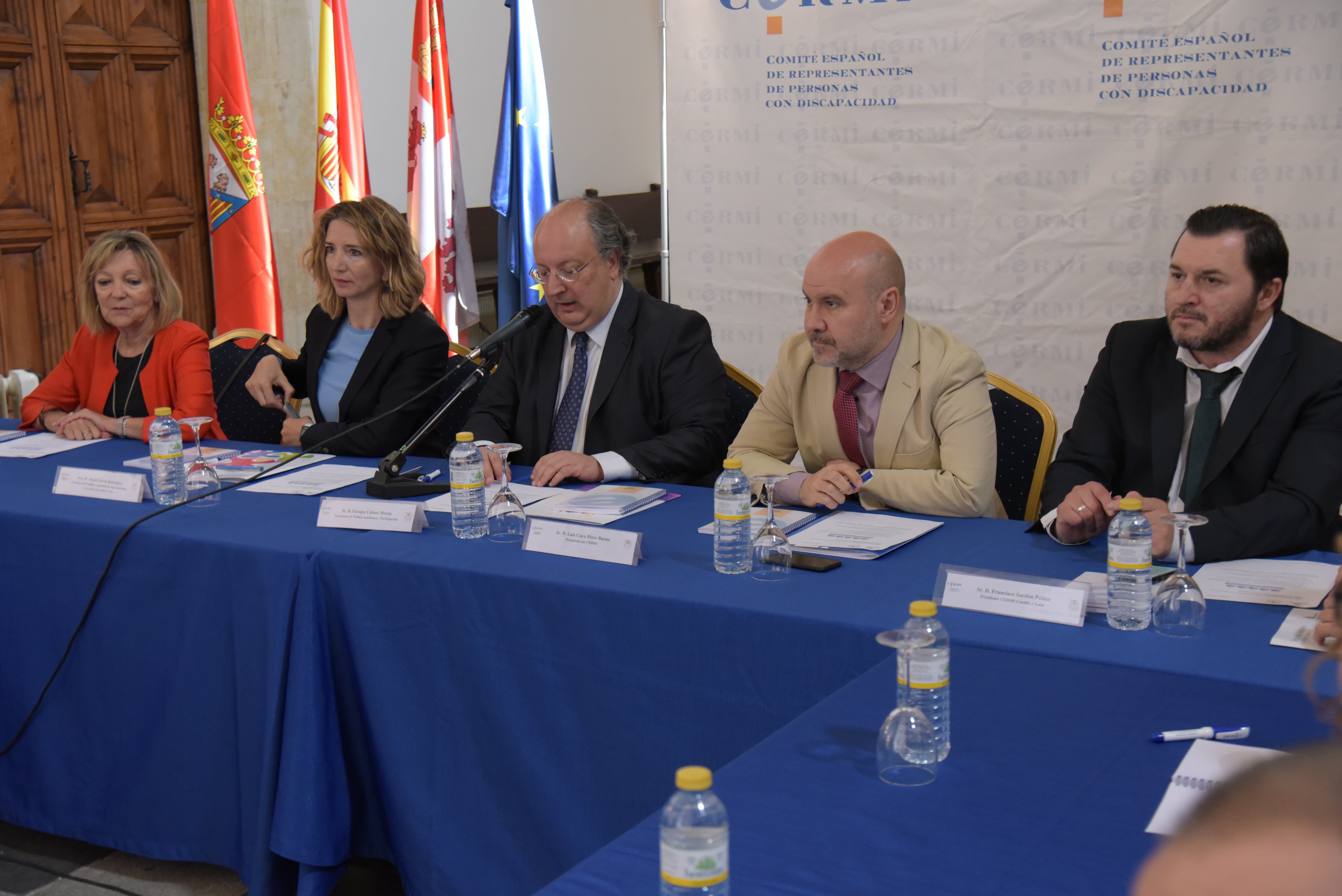 La Universidad de Salamanca acoge la reunión de la ejecutiva estatal del Comité Español de Representantes de Personas con Discapacidad
