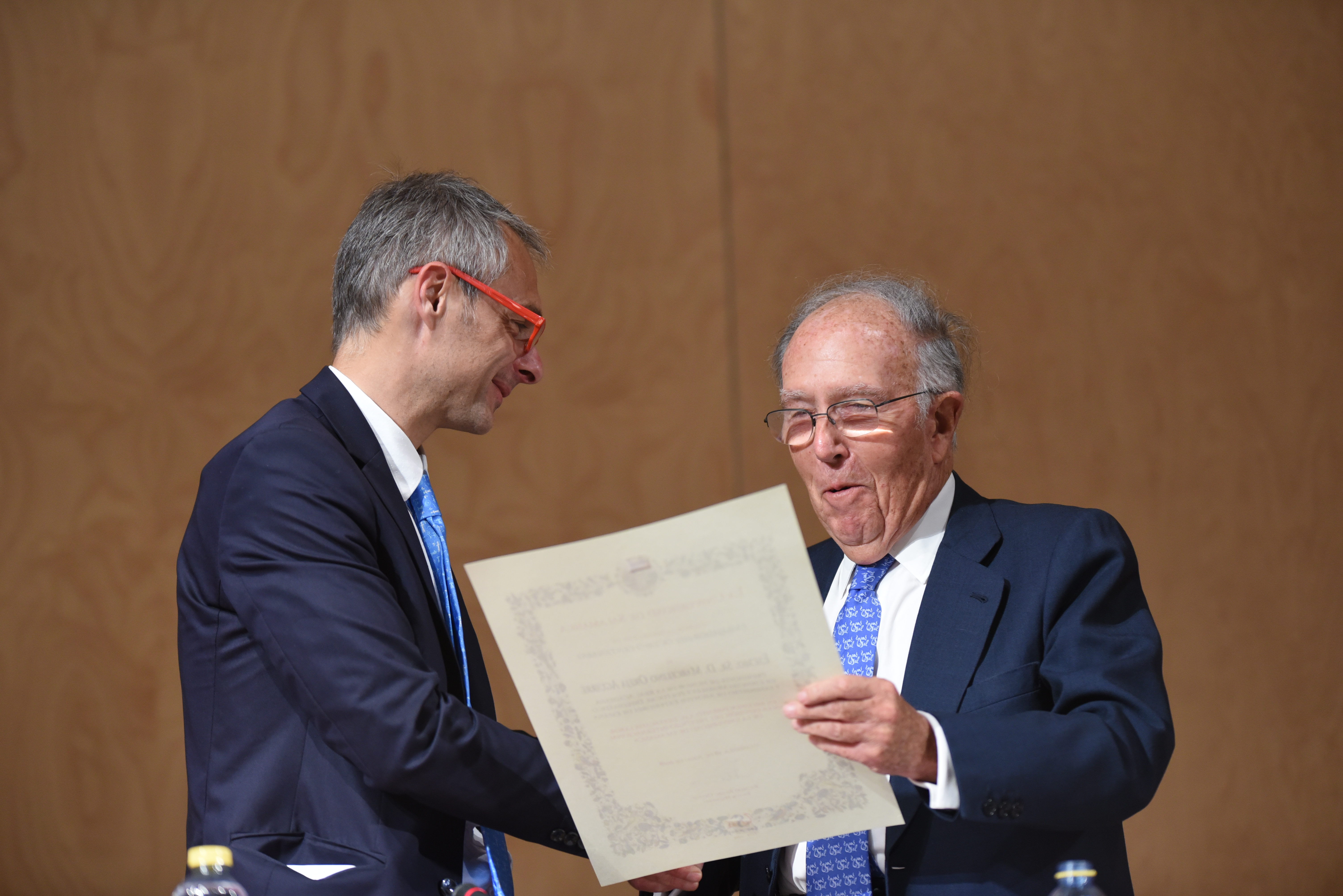 La Universidad de Salamanca nombra a Marcelino Oreja Embajador del VIII Centenario 