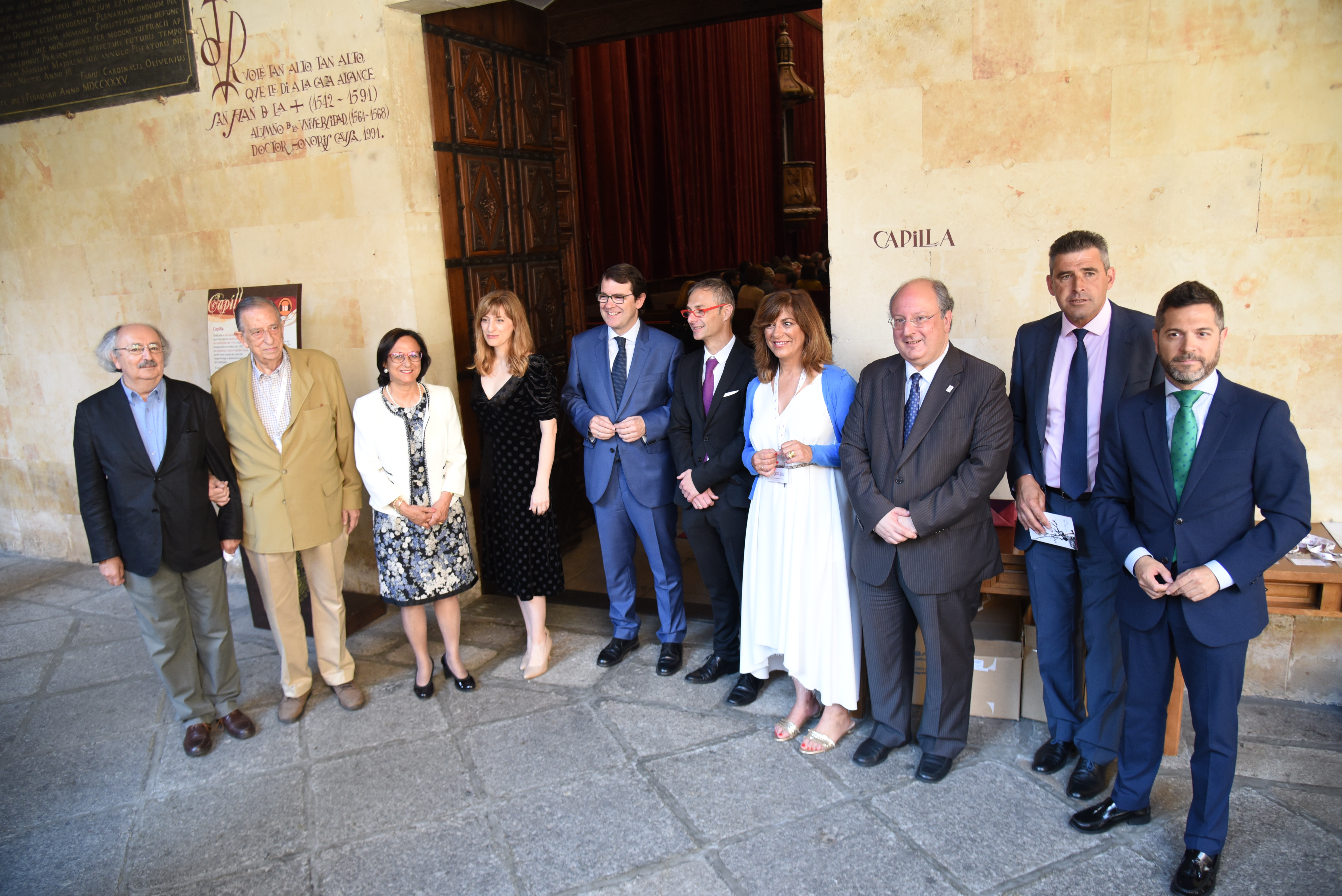El Congreso Internacional de Poesía Fray Luis de León ‘Ab ipso ferro’ celebra en la Universidad de Salamanca la ceremonia de inauguración de dos jornadas dedicadas a la poesía con motivo del VIII Centenario