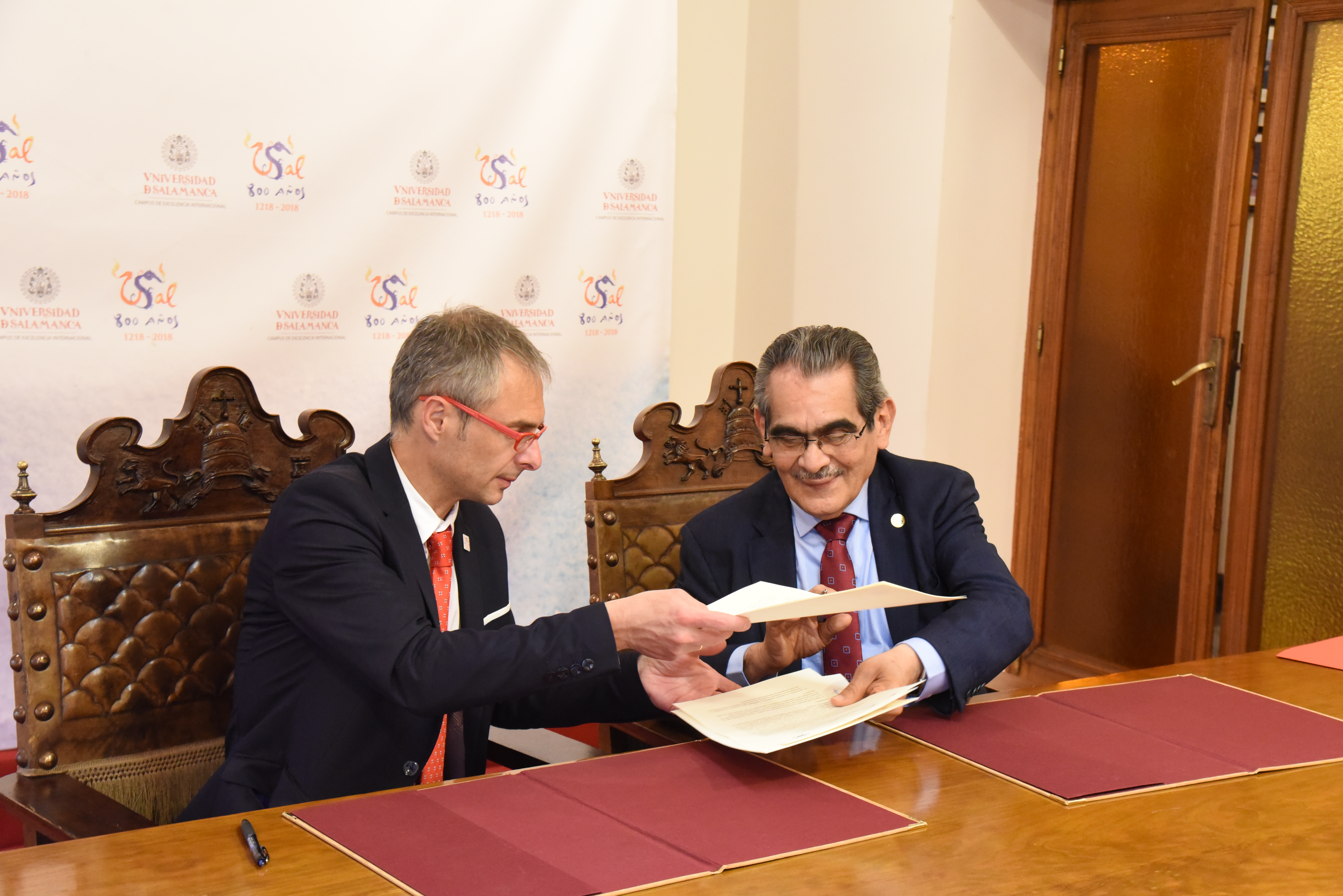 La Universidad de Salamanca firma dos convenios marco de colaboración con la Universidad Tecnológica de Panamá