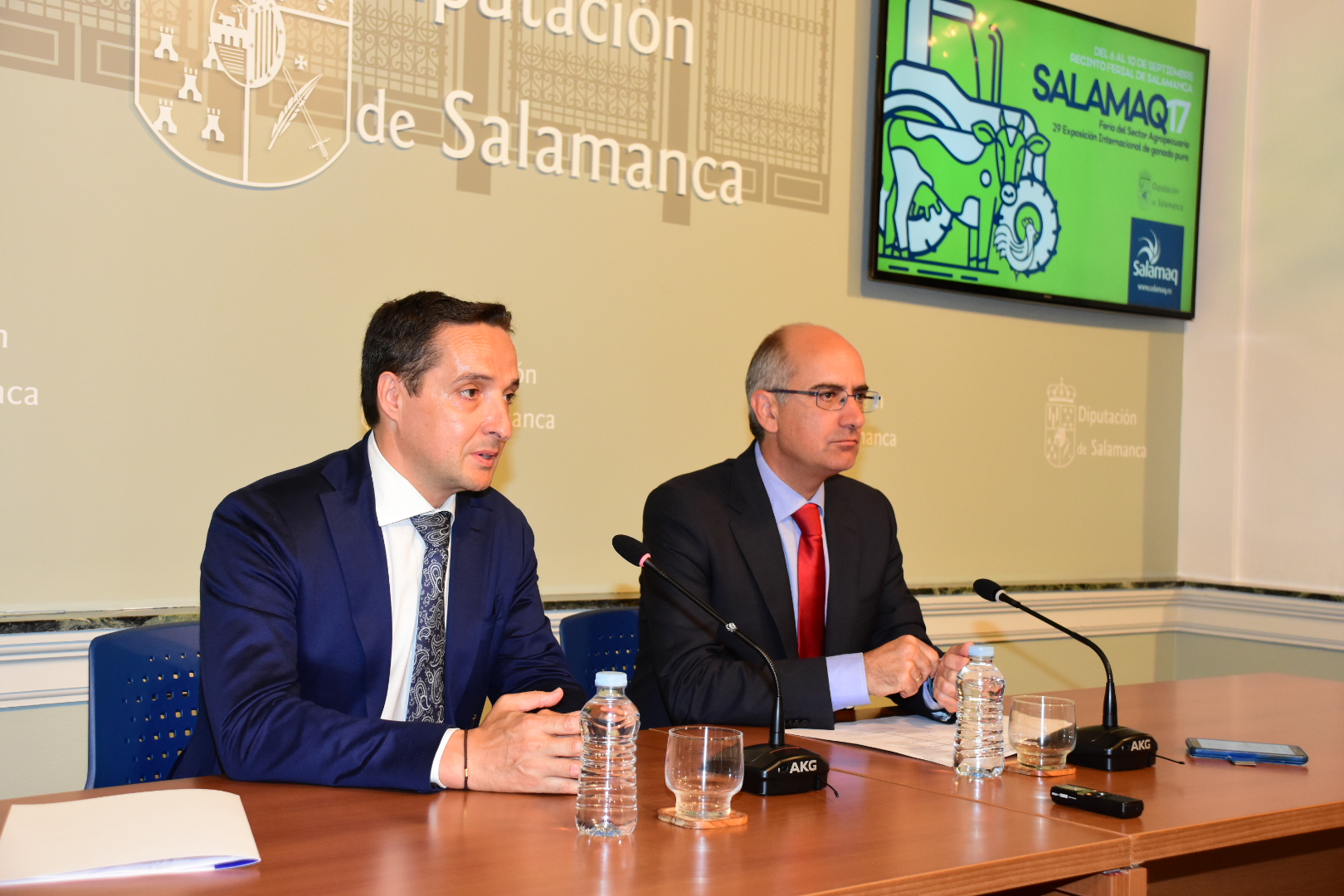 La Universidad de Salamanca y la Diputación refuerzan su colaboración para favorecer la transferencia del conocimiento al sector primario en Salamanq