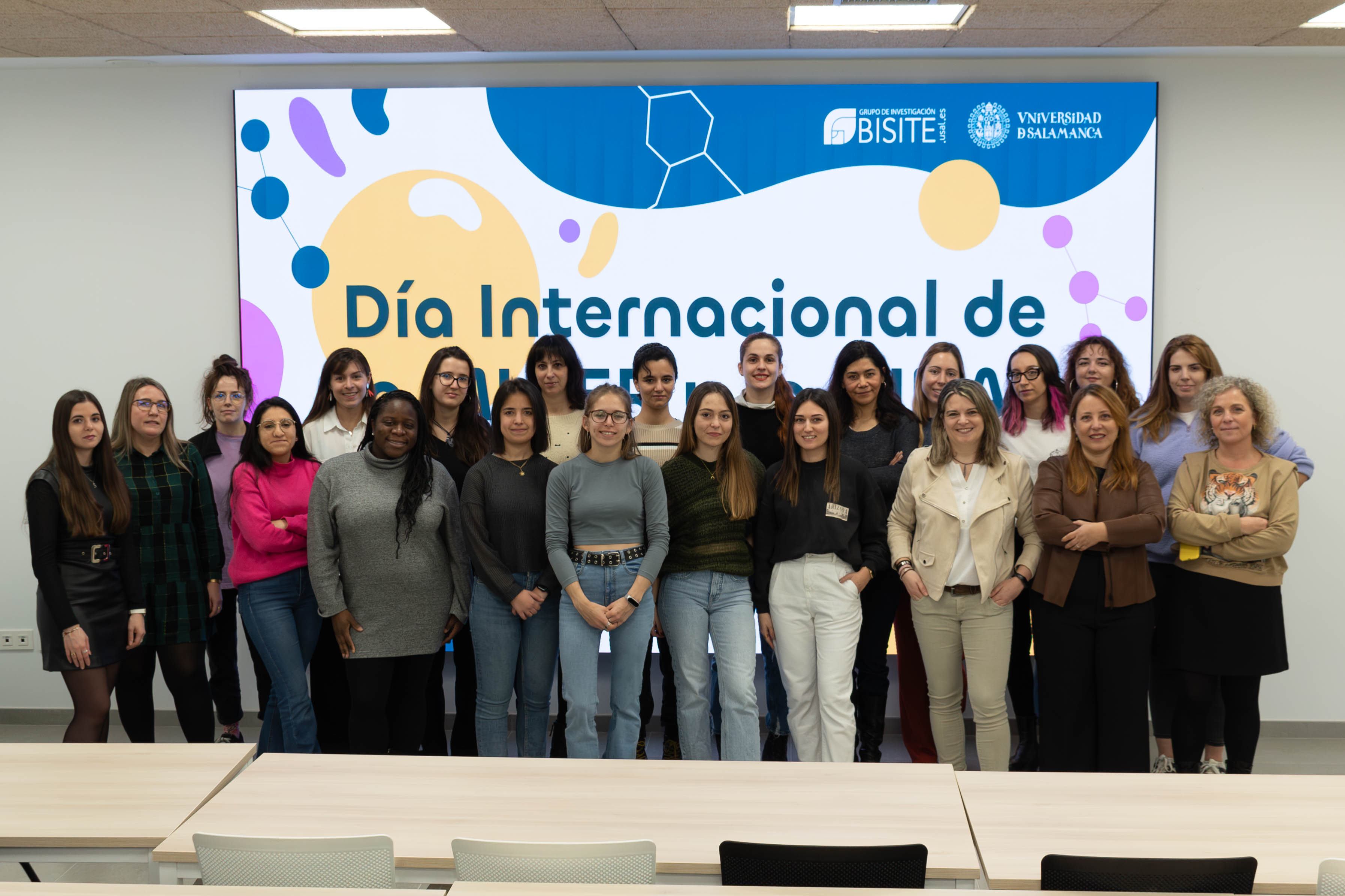 El Grupo BISITE de la Universidad de Salamanca se suma a los actos conmemorativos del Día Internacional de la Mujer y la Niña en la Ciencia 