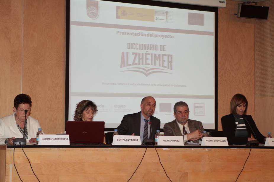 La Fundación General de la Universidad de Salamanca  presenta el proyecto ‘Diccionario de Alzhéimer’