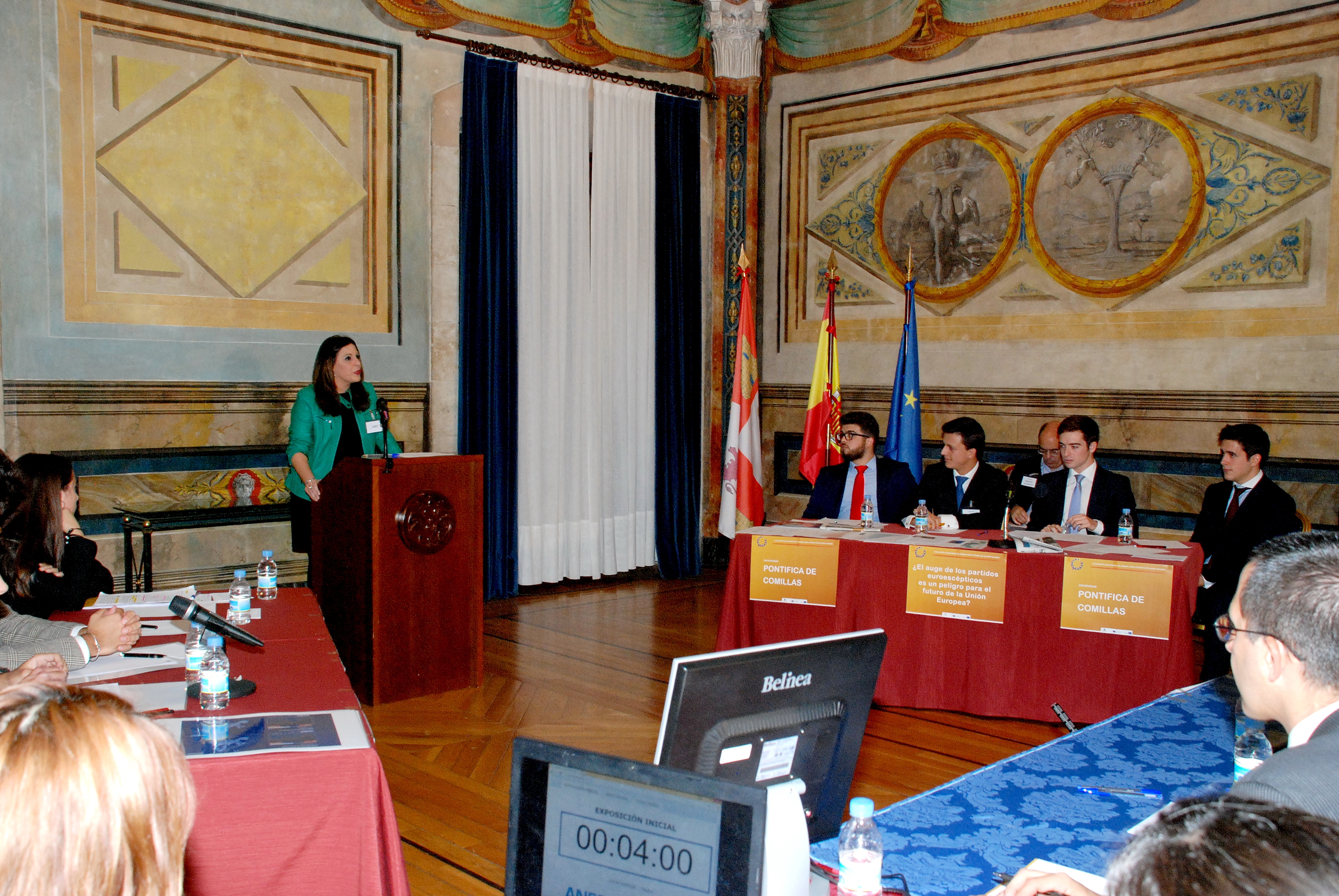 El equipo de la Universidad Internacional de Cataluña, vencedor en el II Encuentro Universitario de Debate sobre el Futuro de la Unión Europea
