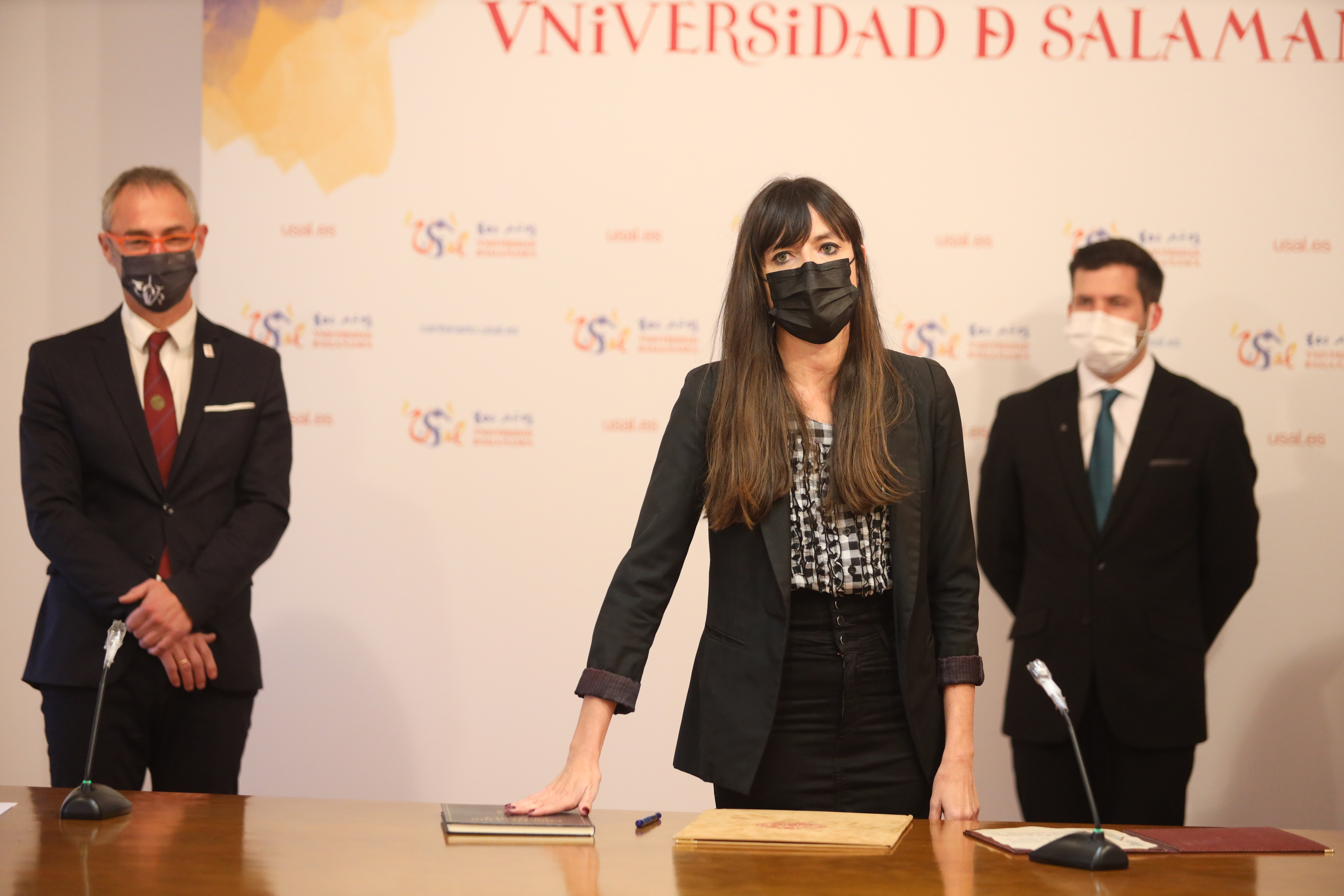 Esther Hernández Bejarano, directora del Colegio Mayor de Oviedo