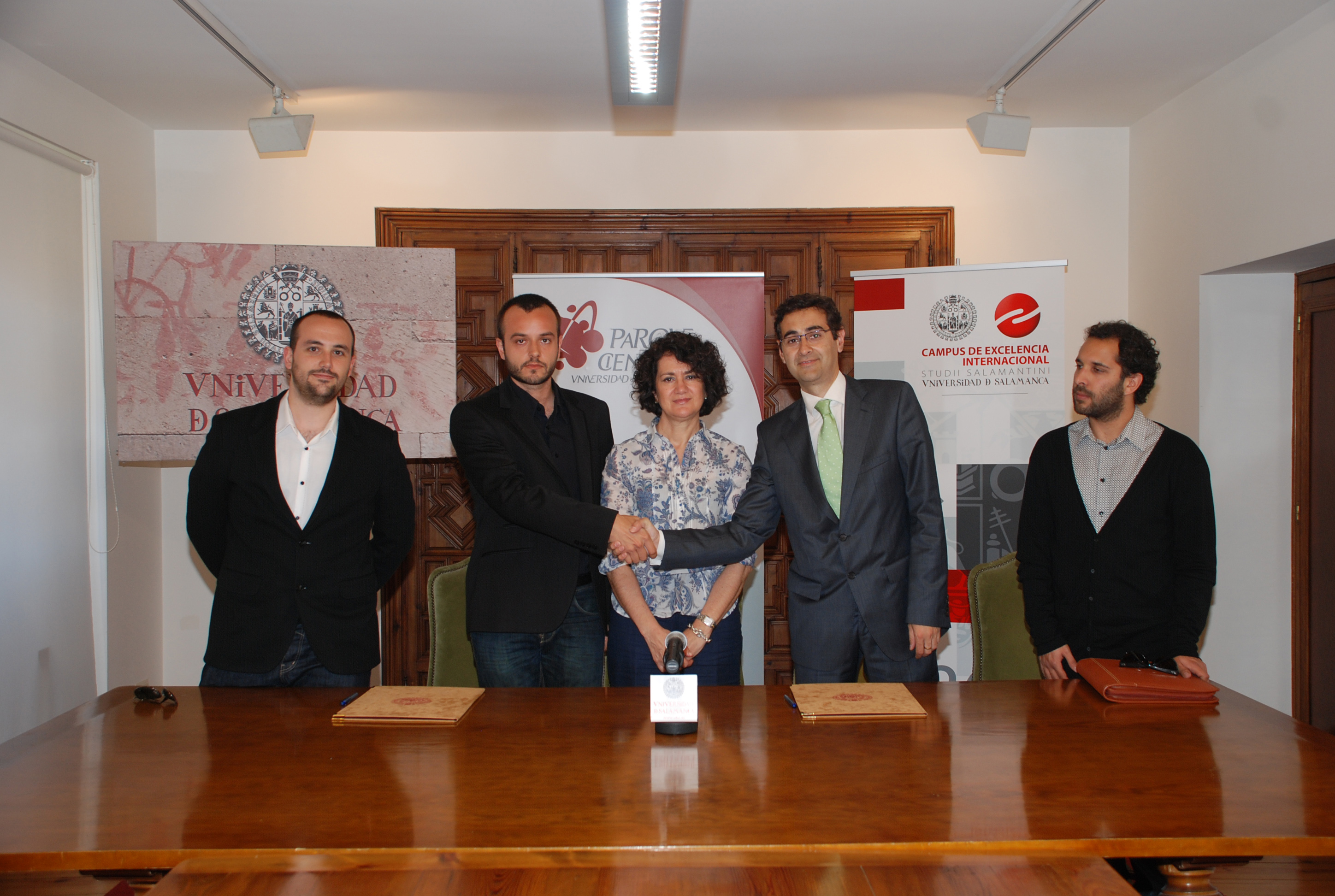 La Fundación Parque Científico de la Universidad de Salamanca suscribe un convenio con el Grupo EGDM
