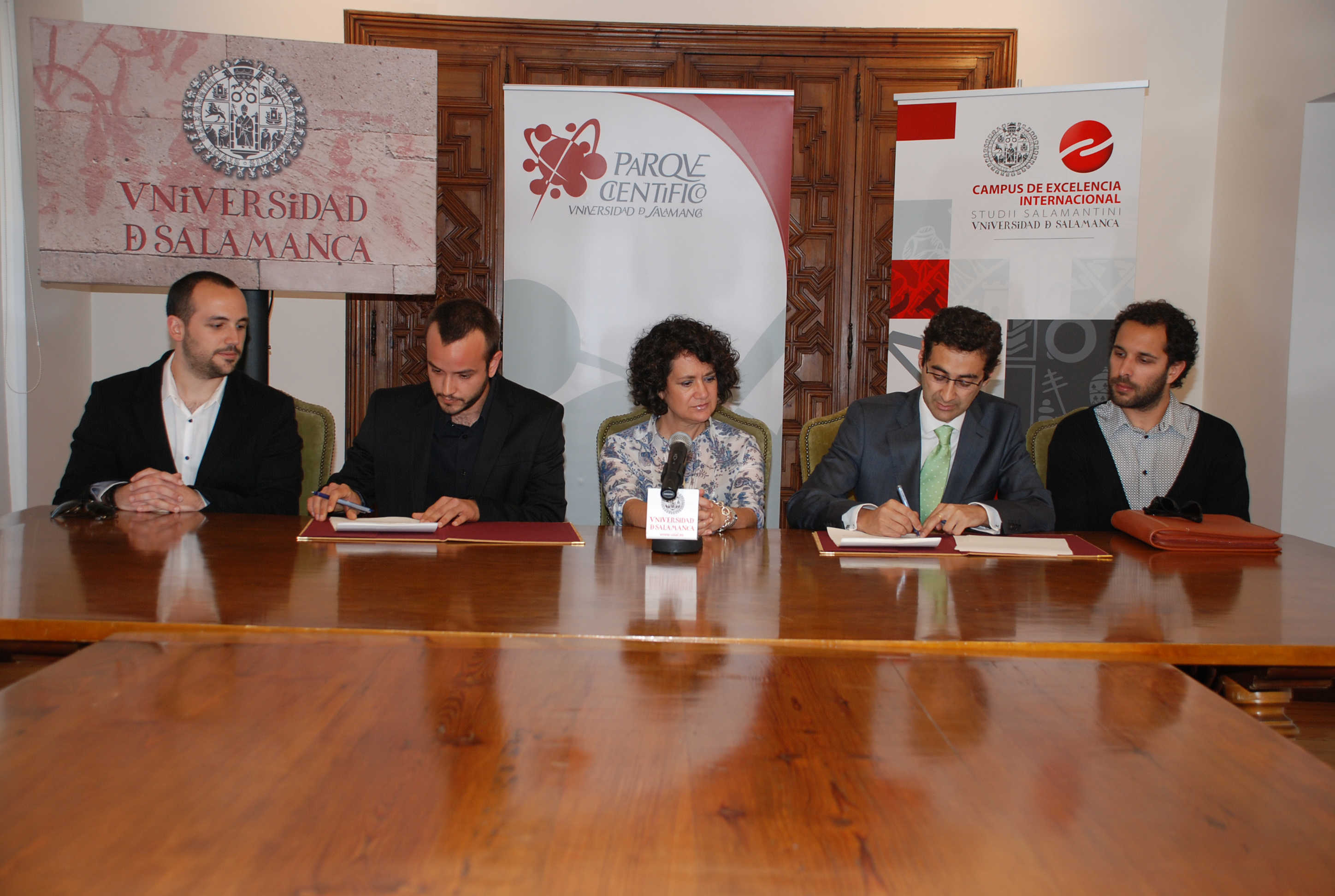La Fundación Parque Científico de la Universidad de Salamanca suscribe un convenio con el Grupo EGDM