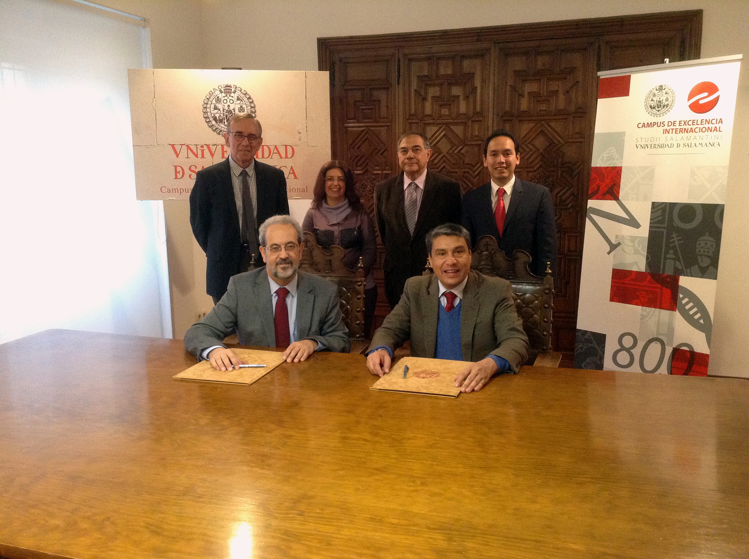 La Universidad de Salamanca y las Unidades Tecnológicas de Santander (Colombia) impulsan la colaboración en estudios geotécnicos