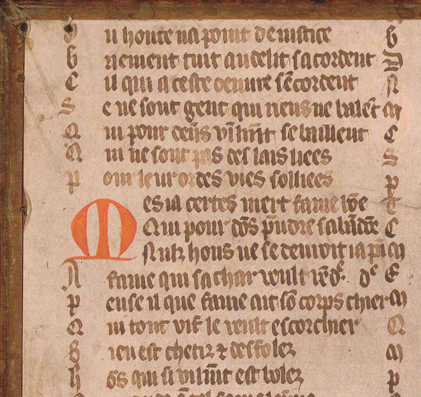 Investigadores de la Universidad de Salamanca descubren un manuscrito francés del ‘Roman de la Rose’ del siglo XIV en la Biblioteca General Histórica
