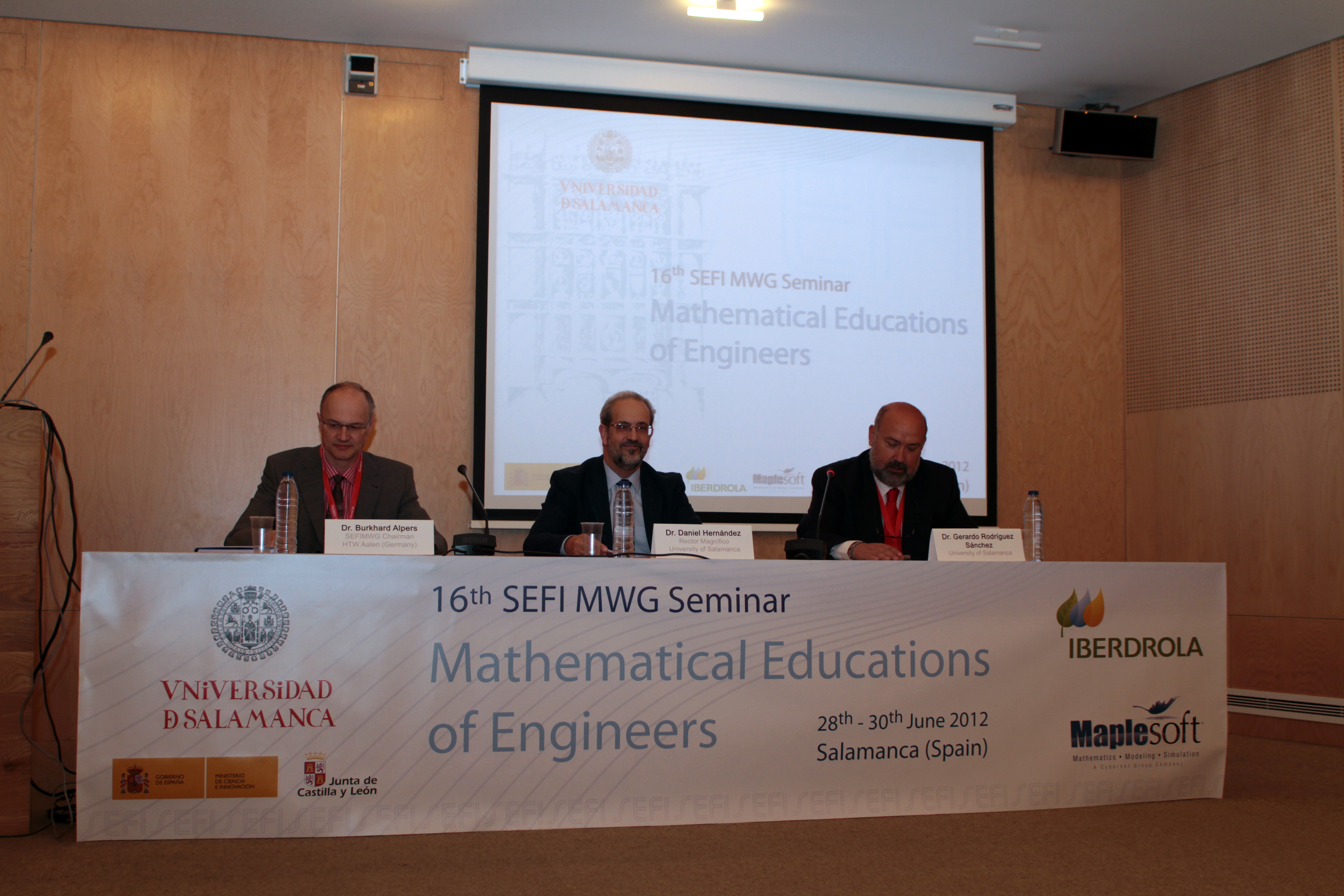 La Hospedería Fonseca acoge la ‘XVI Edición del Seminario Educación Matemática para Ingenieros’ 