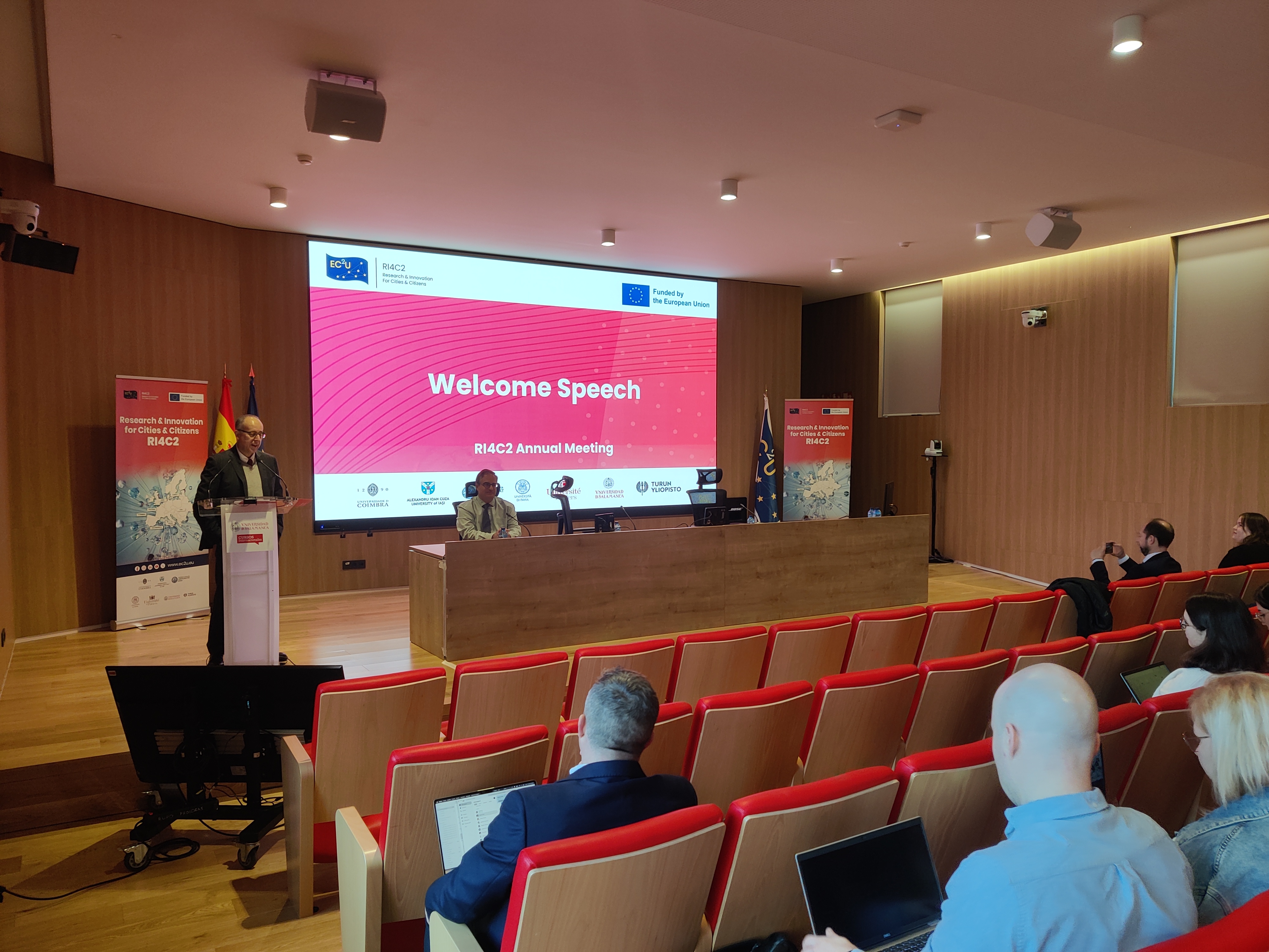 La Universidad de Salamanca acoge la reunión anual del proyecto europeo RI4C2